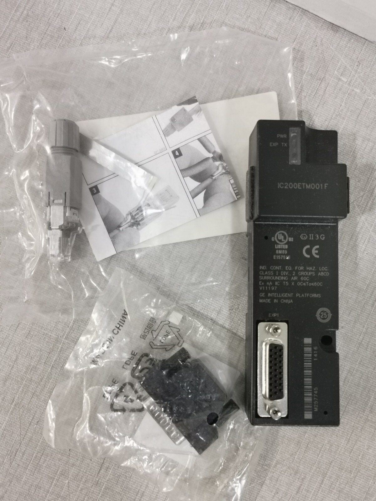 GE FANUC IC200ETM001F GE FANUC IC200ETM001F EXPANSION TRANSMITTER 2