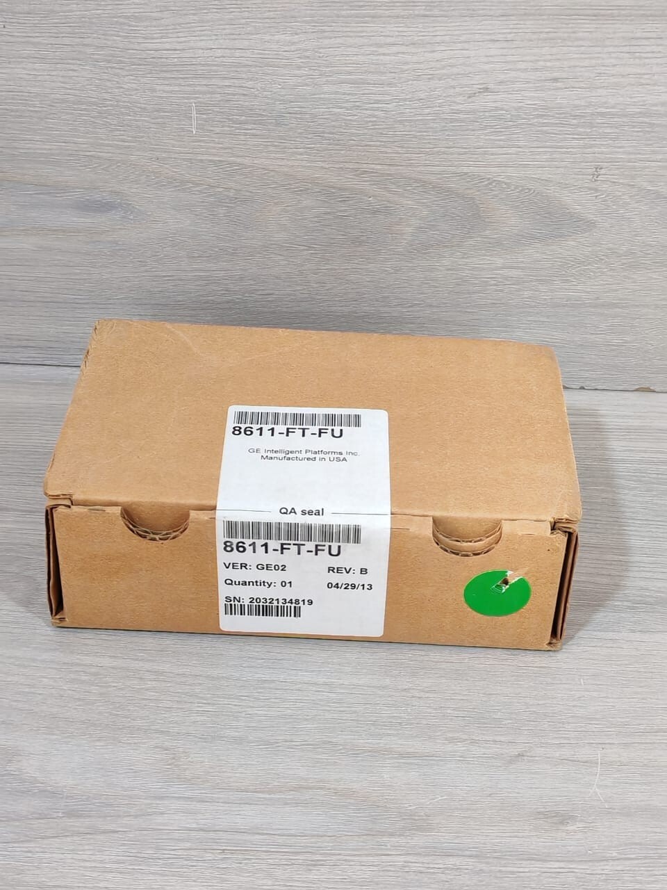 GE Fanuc 8611-FT-FU GE Fanuc 8611-FT-FU VER.GE02 REV.B FUSED FIELD TERMINAL 8