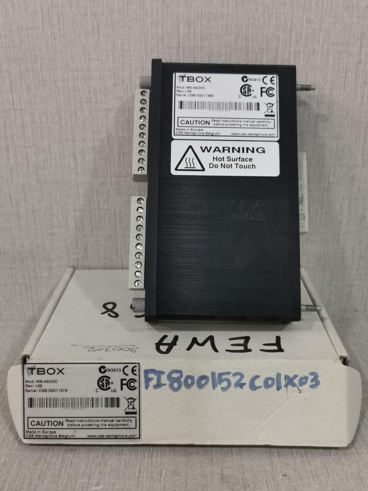 TBOX MS-4AOVC MODULE
