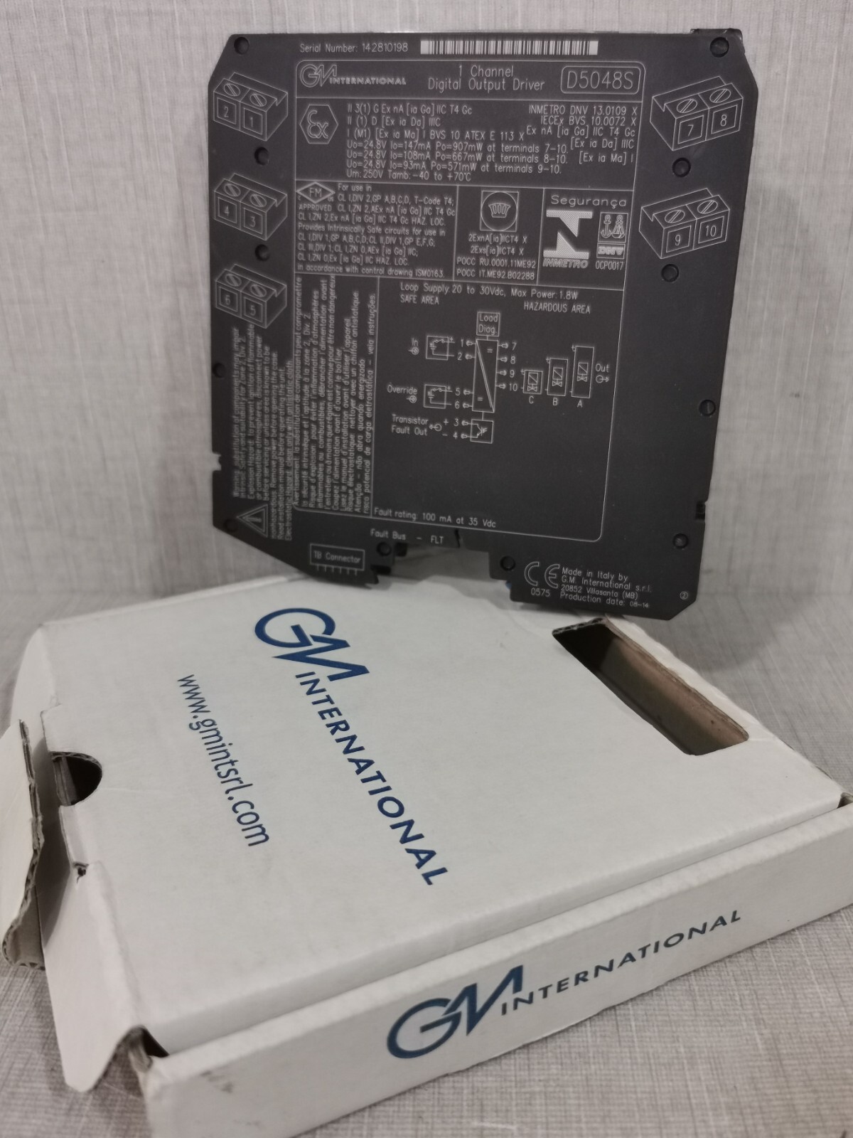 GM INTERNATIONAL D5048S 1 CHANNEL DIGITAL OUTPUT DRIVER