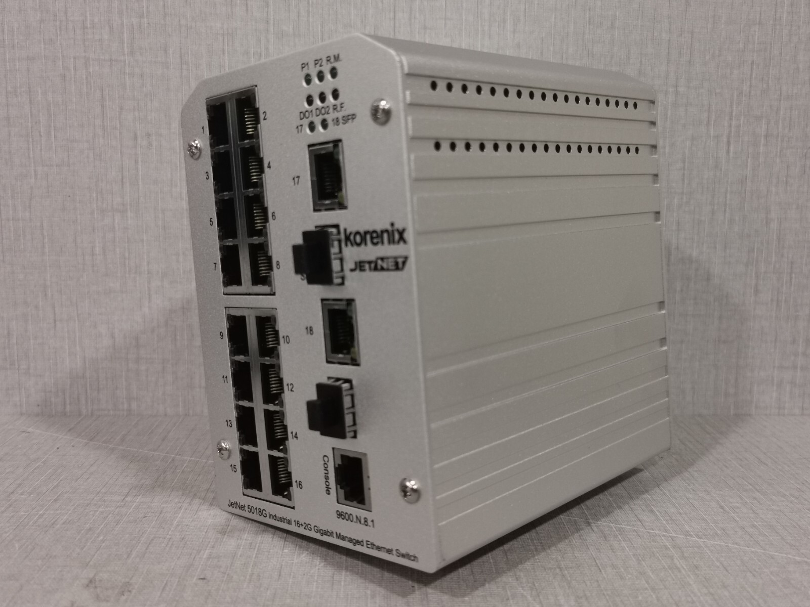 Korenix JetNet 5018G-w Korenix JETNET Compact Ethernet Switch JetNet 5018G-w 5