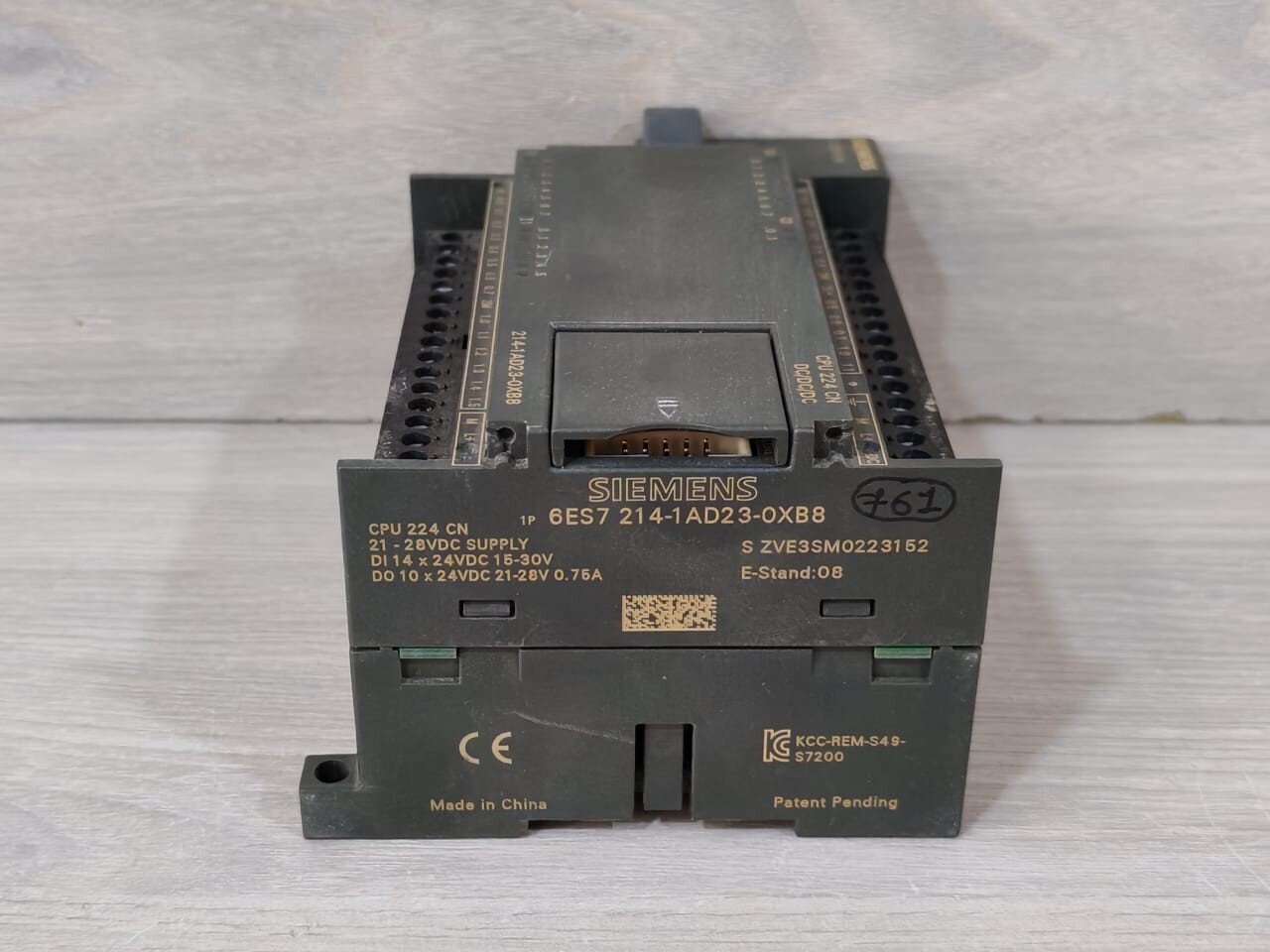 Siemens 6ES7 214-1 AD23-OXB8 SIEMENS 6ES7 214-1 AD23-OXB8 Module 9