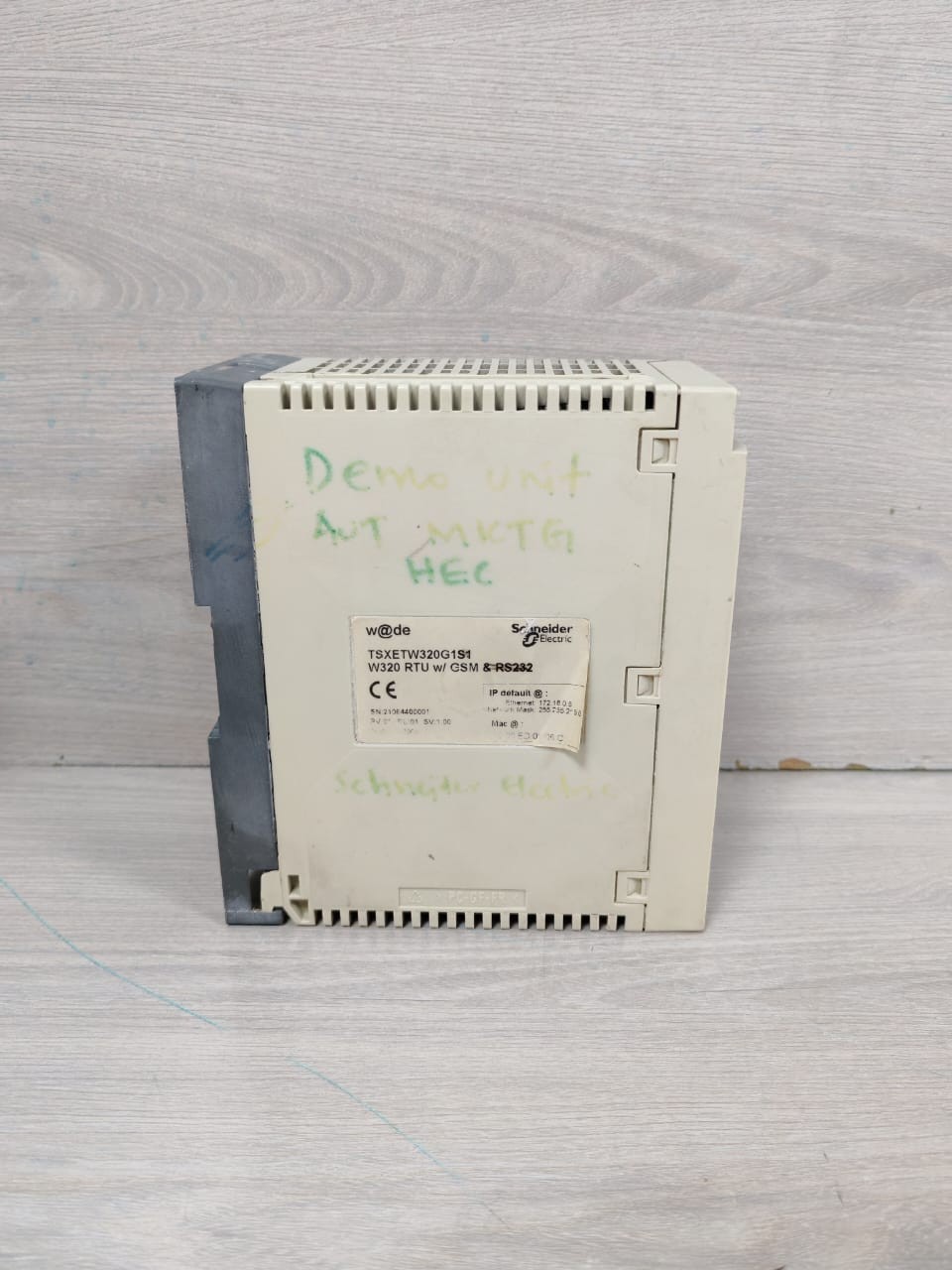 Schneider Electric TSXETW320G1S1 Schneider Electric TELEMECANIQUE W320-E TSXETW320G1S1 REMOTE MANAGEMENT 9