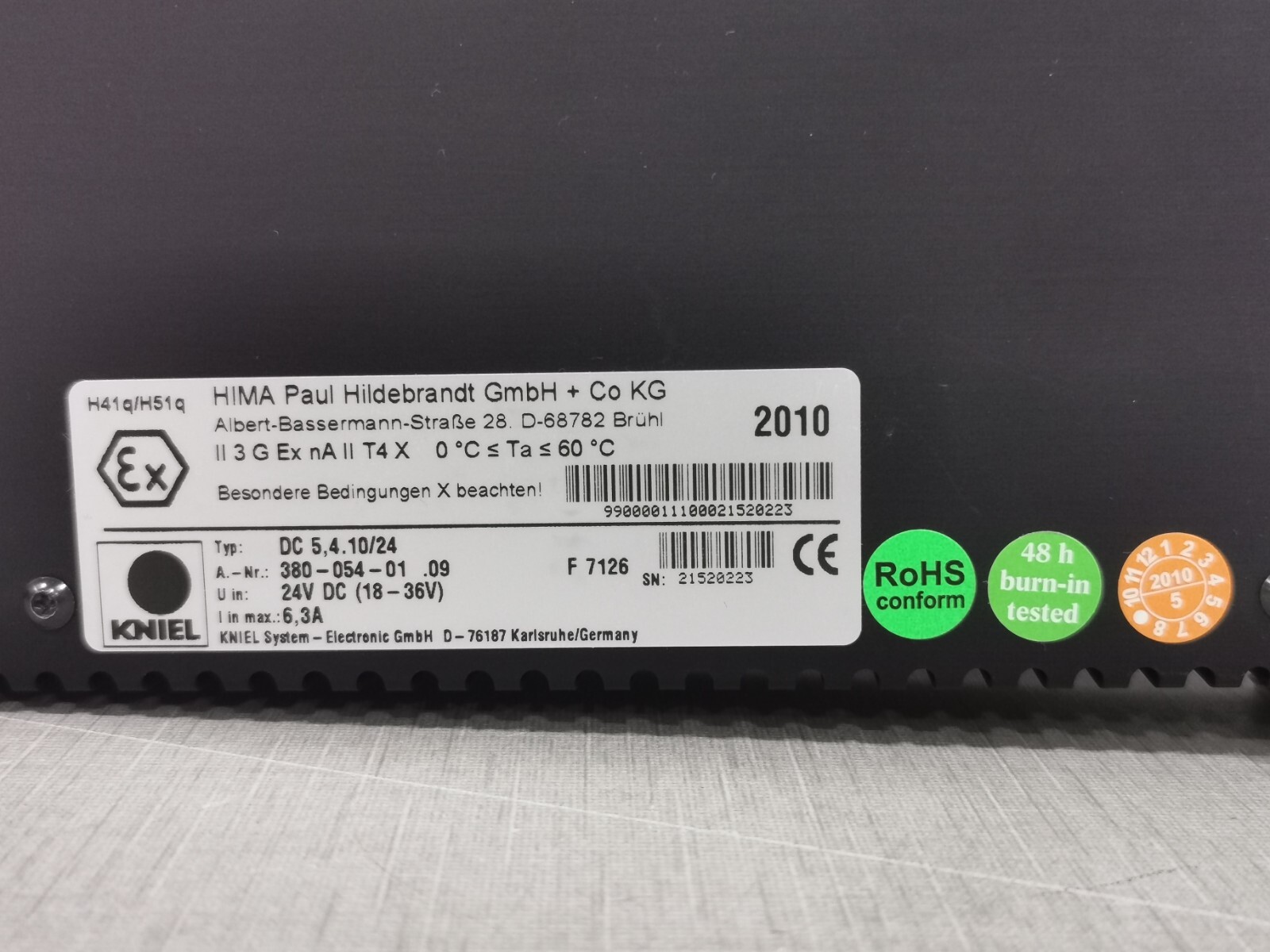 HIMA F7126 HIMA F7126 MODULE 3