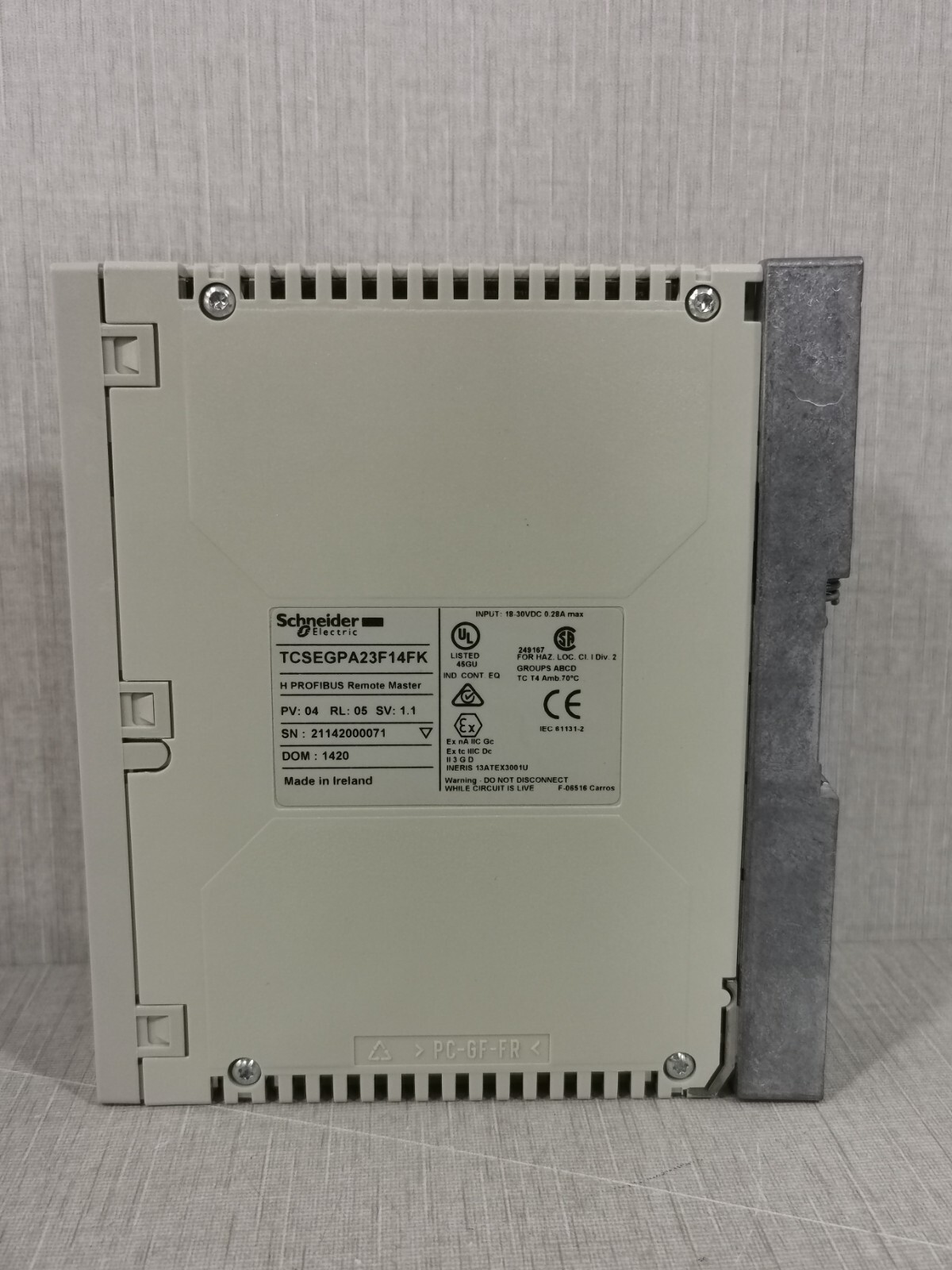 Schneider Electric TCSEGPA23F14FK Schneider Electric TCSEGPA23F14FK Prifibus Remote Master 2