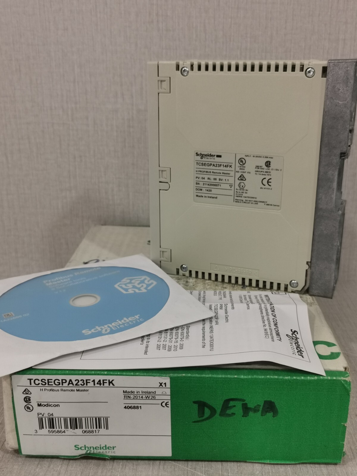 Schneider Electric TCSEGPA23F14FK Prifibus Remote Master