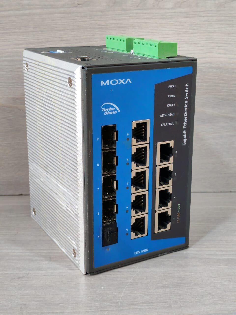 moxa EDS-G509 REV.1.4 MOXA EDS-G509 REV.1.4 GIGABIT ETHERDEVICE SWITCH- W/O ORIGINAL BOX 2