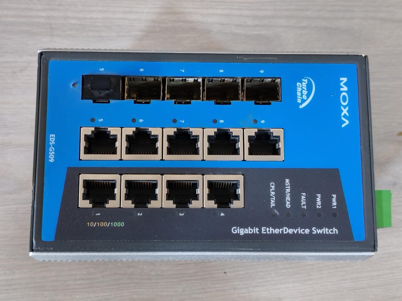 moxa EDS-G509 REV.1.4 MOXA EDS-G509 REV.1.4 GIGABIT ETHERDEVICE SWITCH- W/O ORIGINAL BOX 5