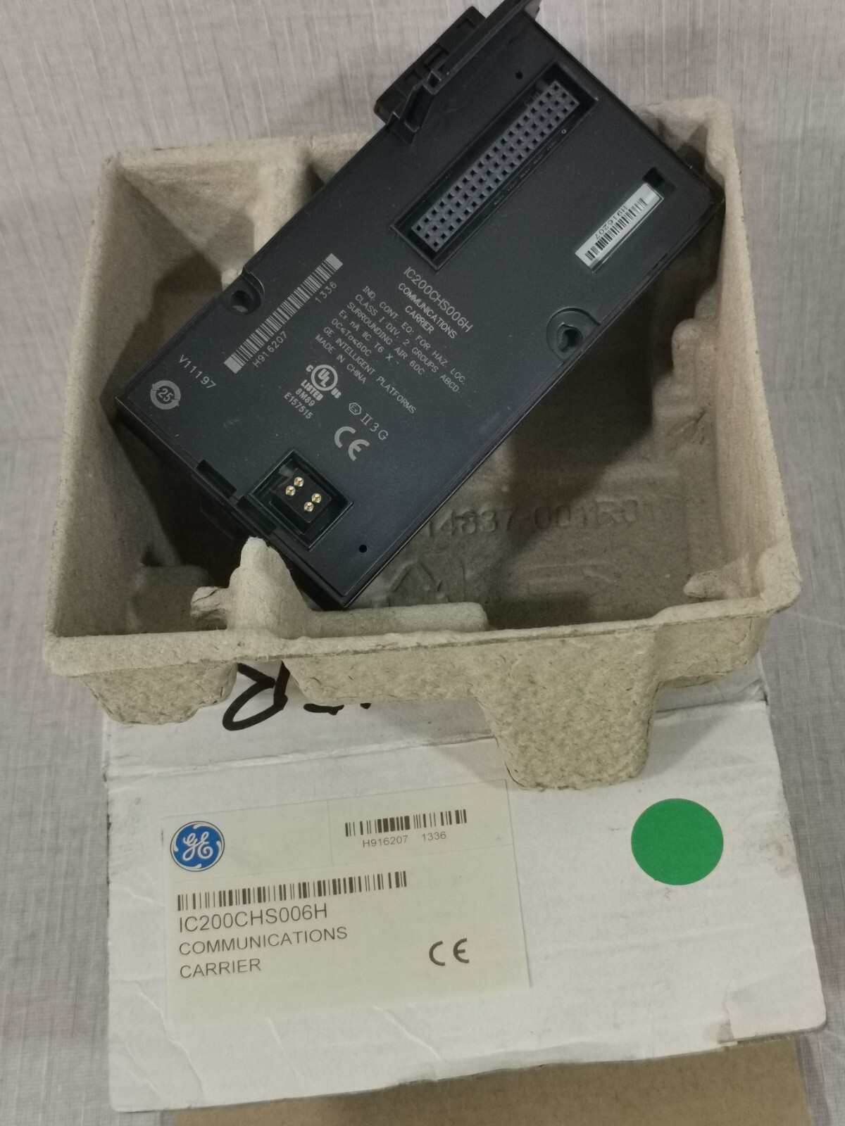 GE IC200CHS006H GE IC200CHS006H Communications Carrier 5