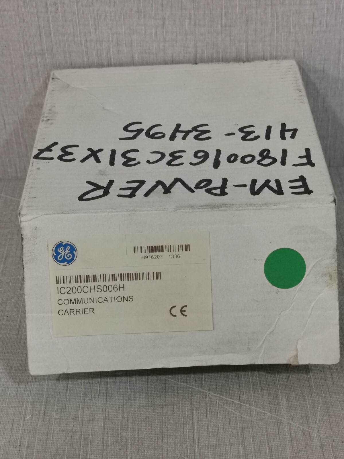 GE IC200CHS006H GE IC200CHS006H Communications Carrier 6