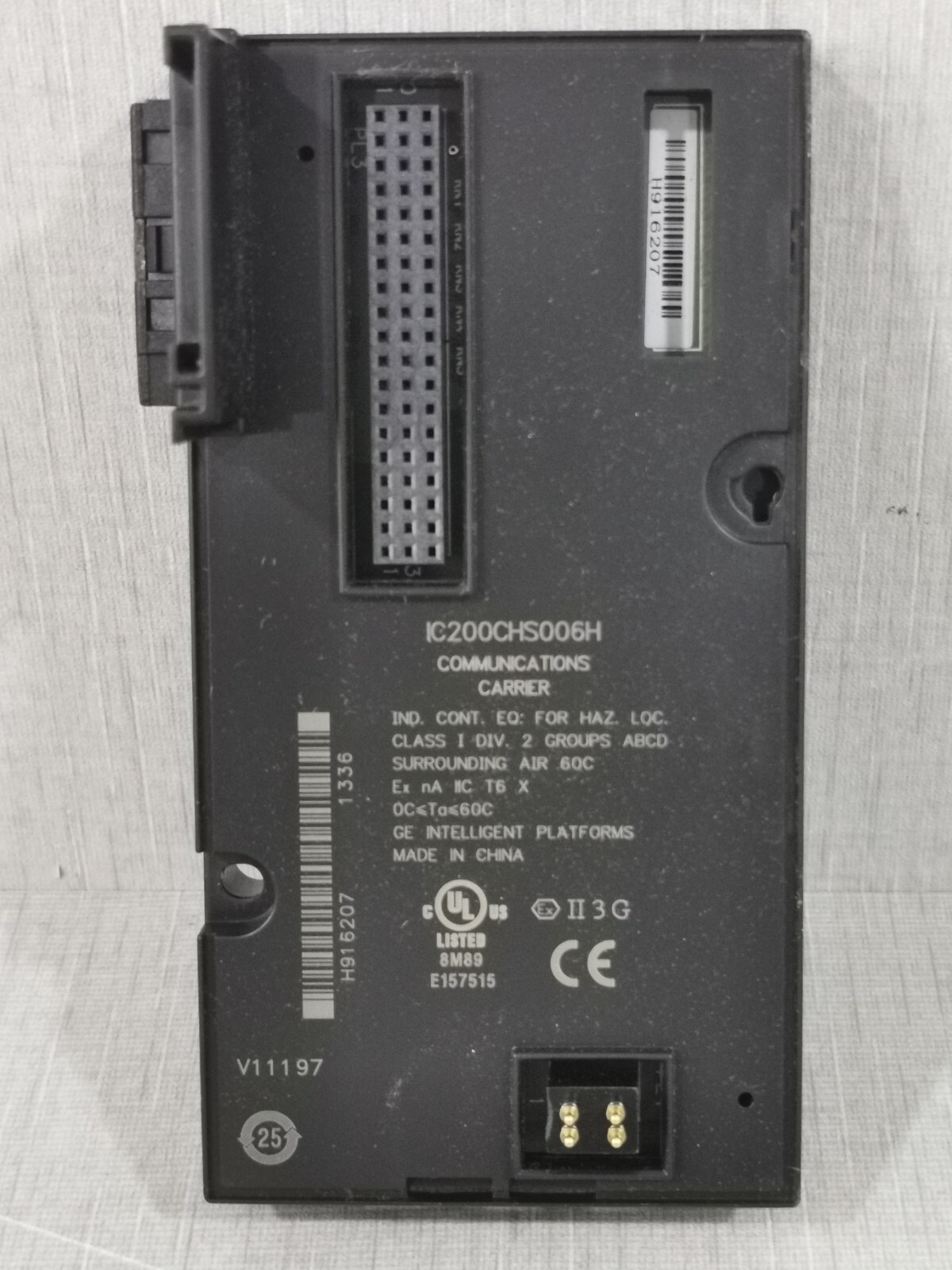 GE IC200CHS006H Communications Carrier