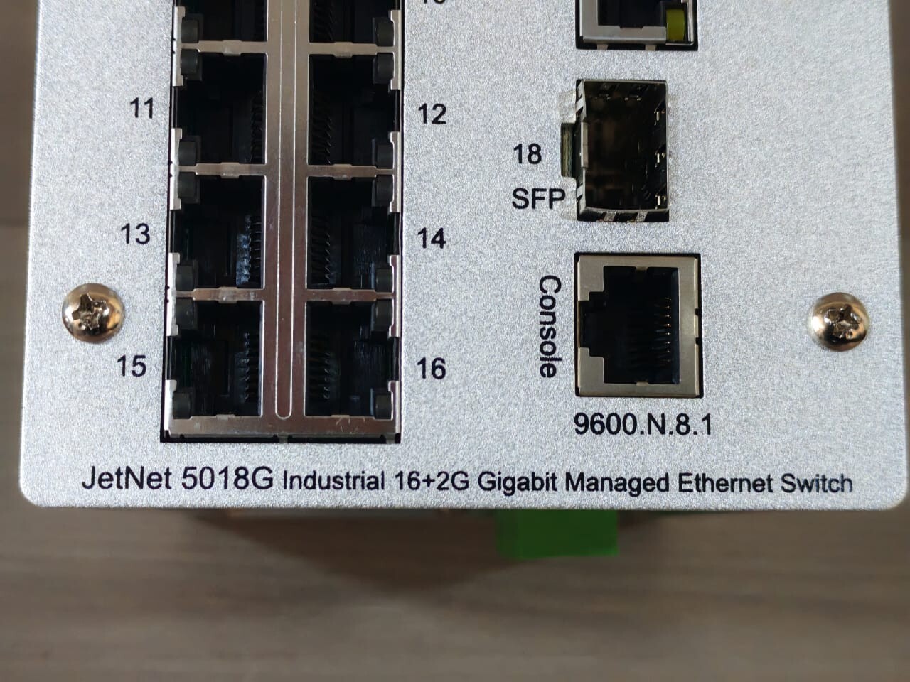 Korenix JetNet 5018G-w KORENIX JETNET 5018G-W COMPACT ETHERNET SWITCH HW VER.1.2 3