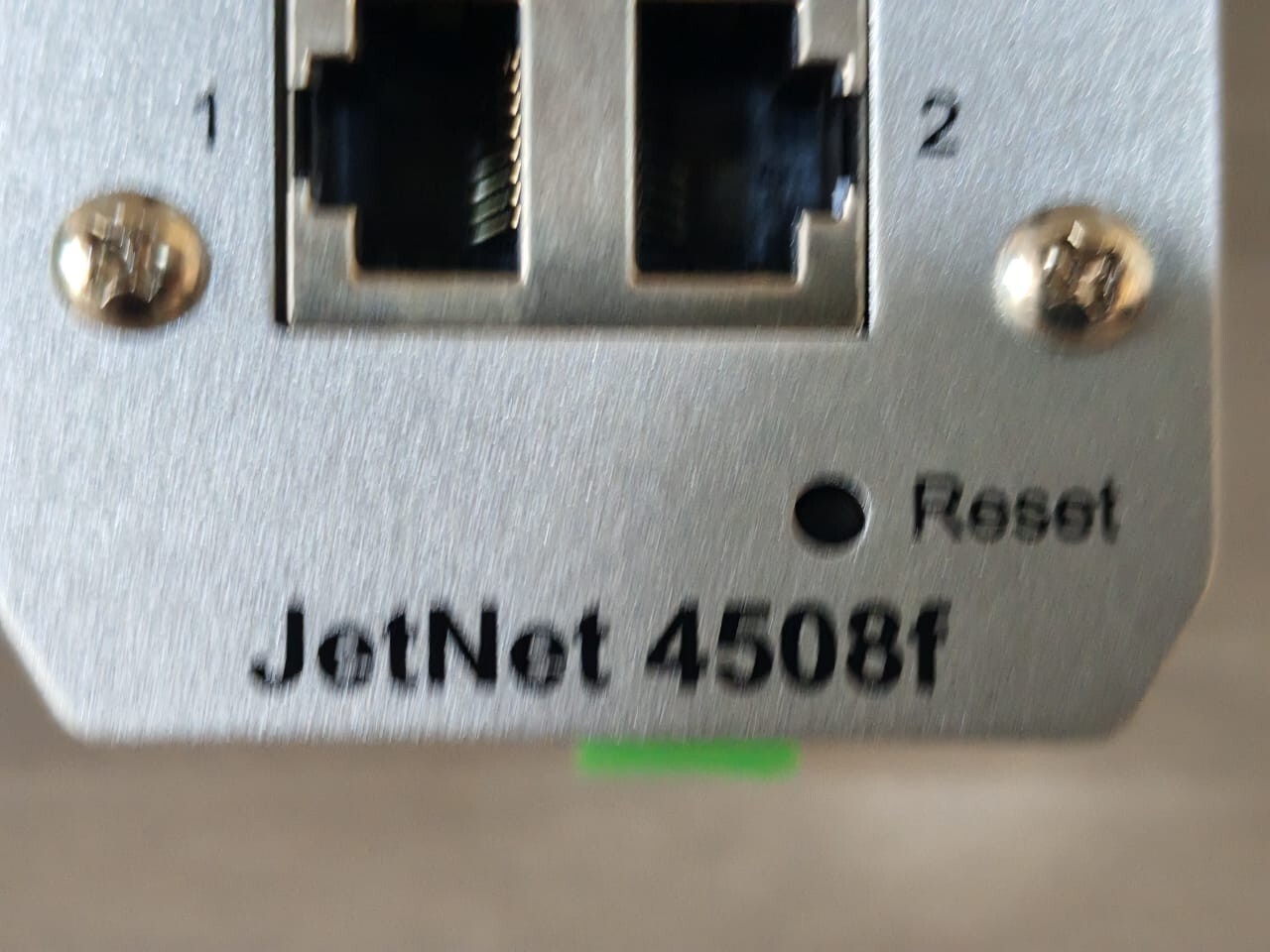 Korenix 4508f-SW V2 HW/VER.1.0 Korenix JetNet 4508f-SW V2 HW/VER.1.0 ETHERNET RAIL SWITCH -WITHOUT CABLE 5