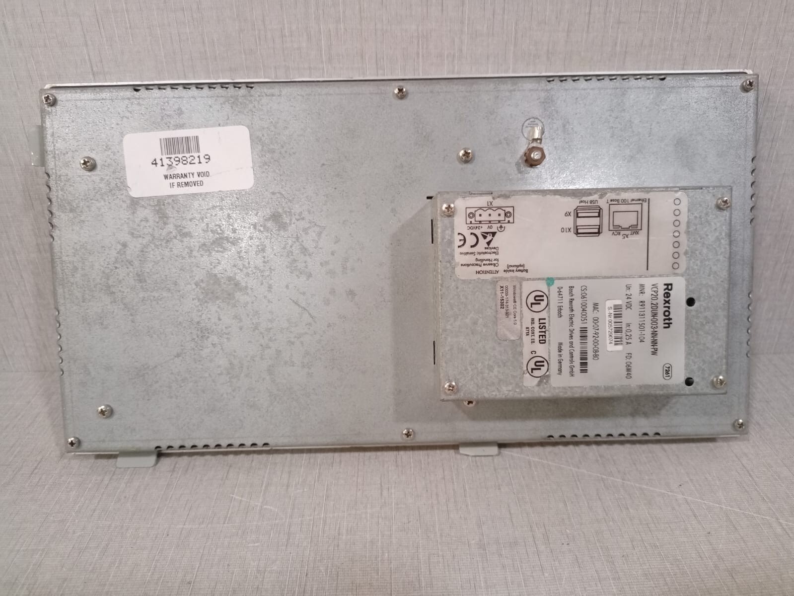 Rexroth VCP20.2DUN-003-NN-NN-PW Rexroth VCP20.2DUN-003-NN-NN-PW IndraControl V 4