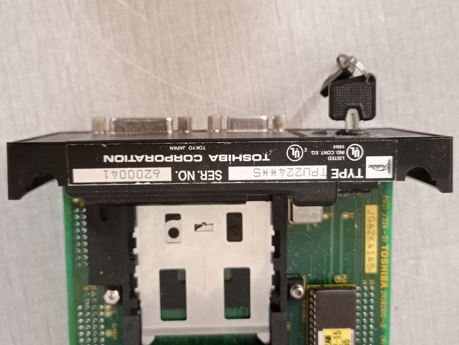 Toshiba PU224 TOSHIBA PROSEC T2 PROGRAMMABLE CPU CONTROLLER PU224 6