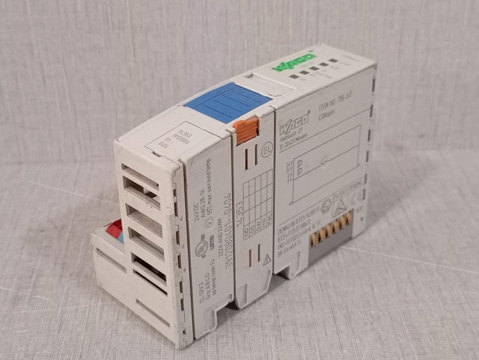 WAGO 750-347 Wago 750-347 Module 5