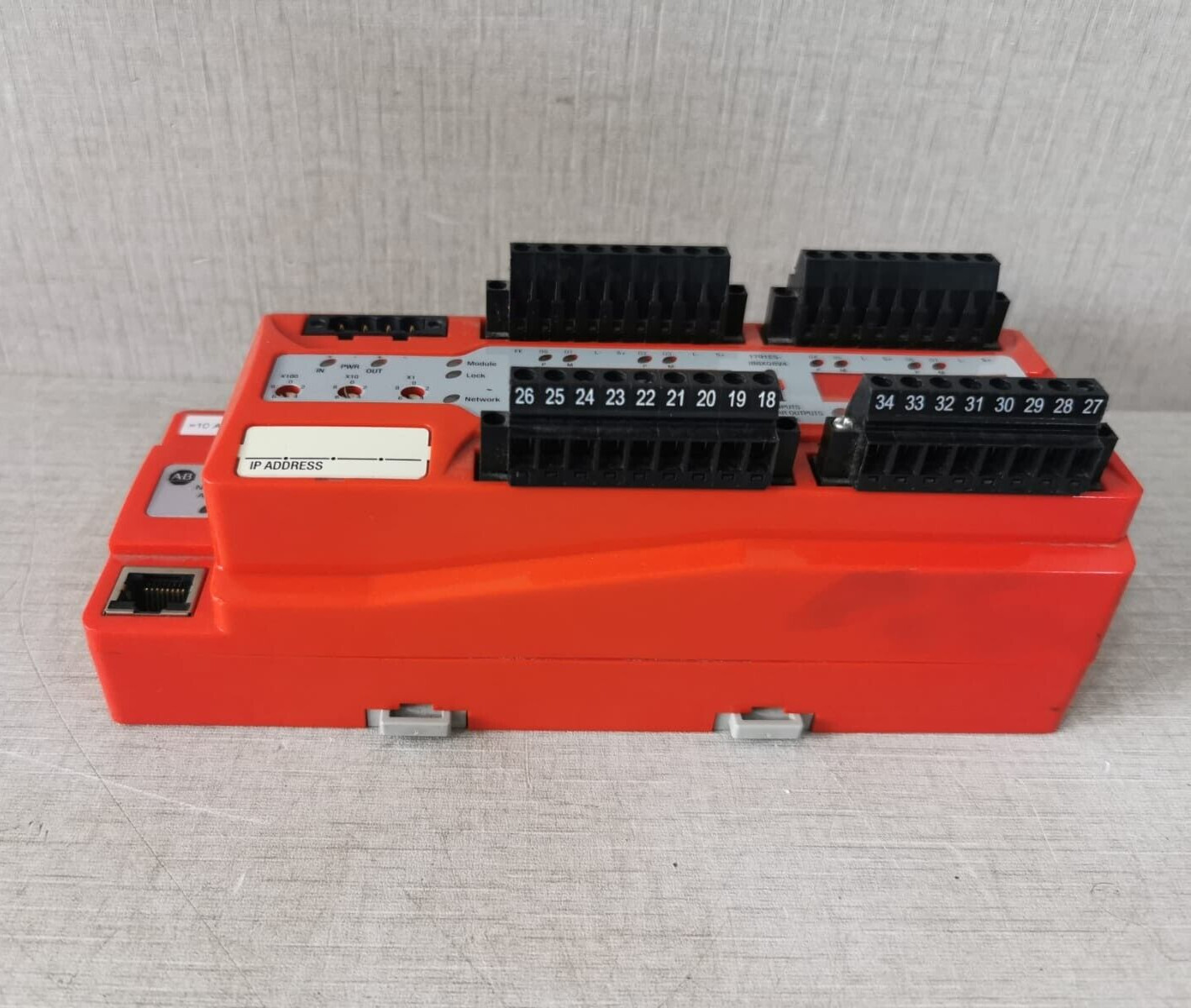 Allen-Bradley 1791ES-IB8XOV4 Allen- Bradley 1791ES-IB8XOV4 Ethernet Block Guard I/O Module 10
