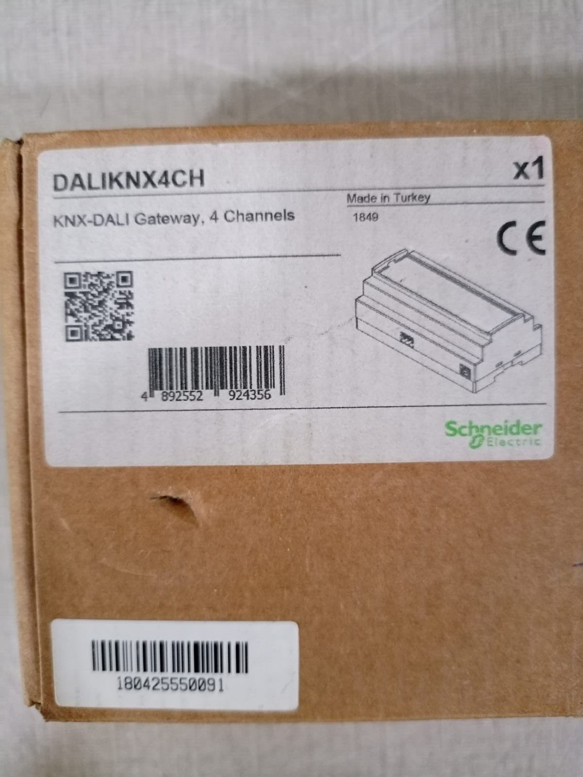 Schneider Electric 1849 Schneider Electric DALIKNX4CH KNX-DALI GATEWAY 4 CHANNEL 1849 9