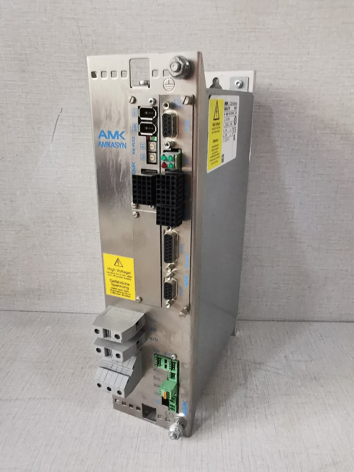 AMK D-73230 KIRCHHEIM/TECKPOWER AMK KW 10 AMKASYN D-73230 KIRCHHEIM/TECKPOWER SUPPLY 24VDC 3
