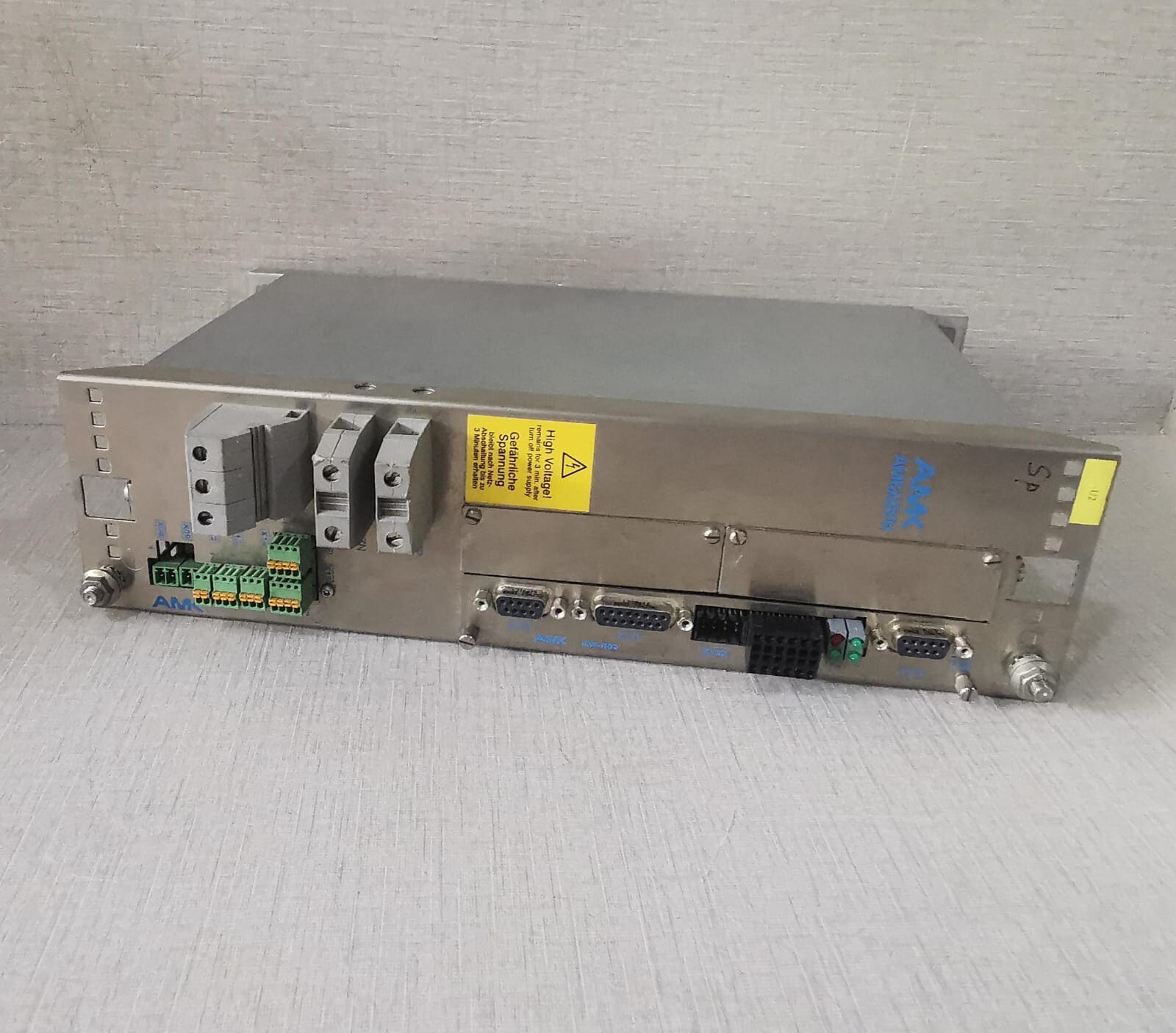 AMK D-73230 KIRCHHEIM/ TECK AMK AMKASYN KW20 D-73230 KIRCHHEIM/ TECK POWER MODULE 24VDC 4