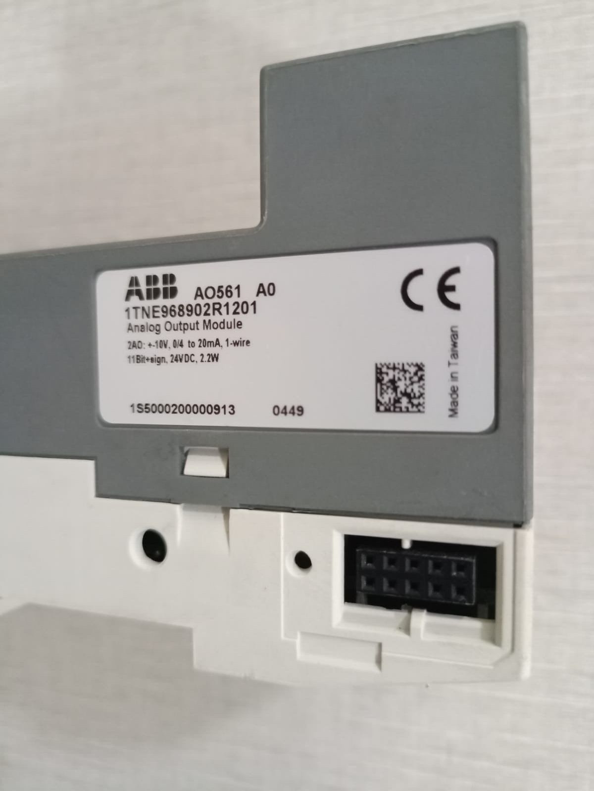 ABB 1TNE968902R1201 ABB AO561 A0 Analog Output Module 1TNE968902R1201 2