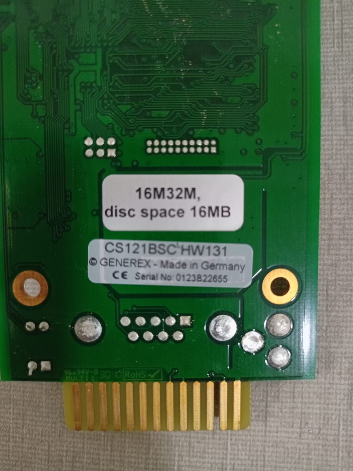 GENEREX MC 7857.421 GENEREX CS121BSC HW131 RITTAL PMC 7857.421 SNMP/WEB -ADAPTER 4