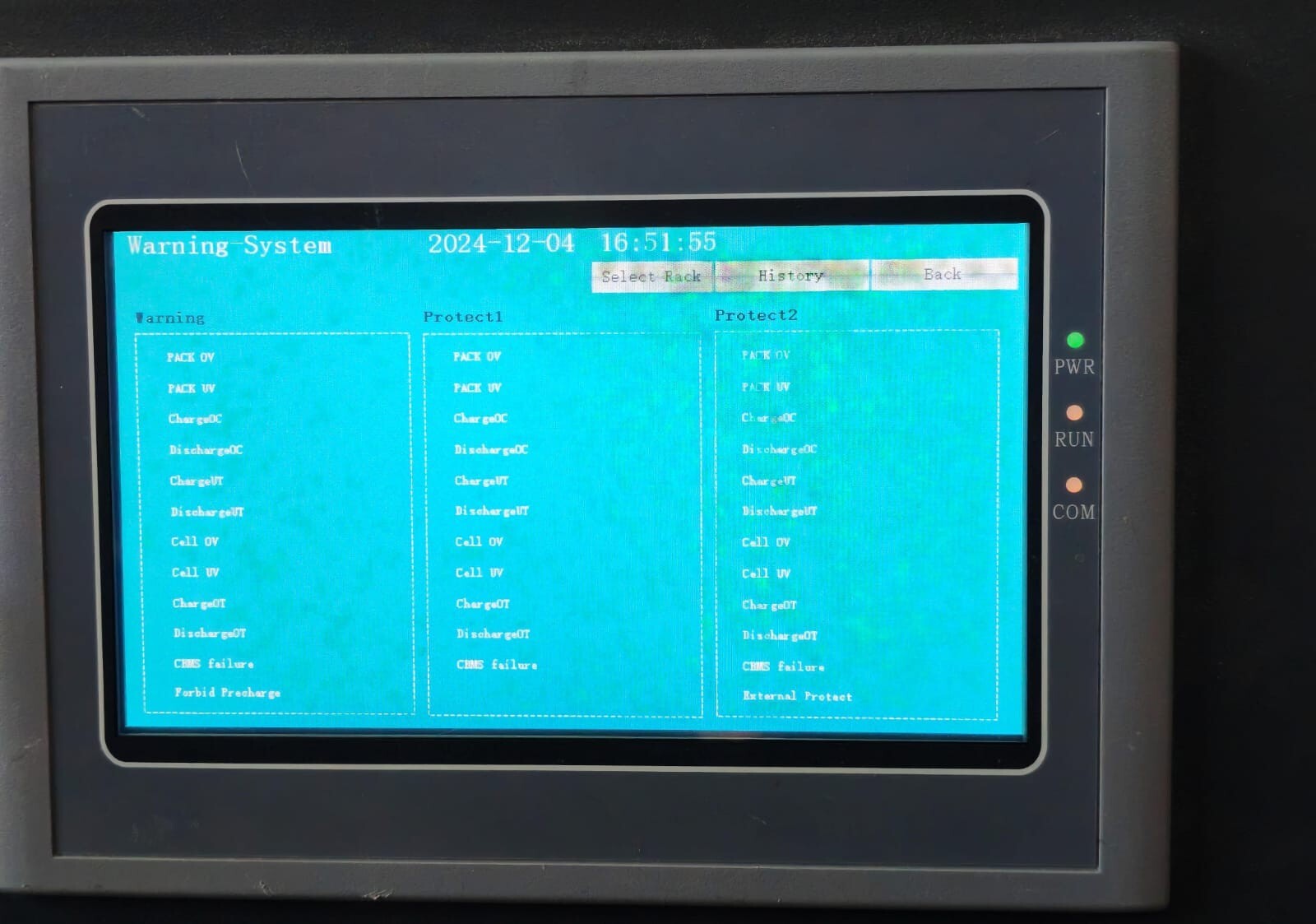 GBMS LU-GBMS-D-L GBMS LU-GBMS-D-L CONTROL PANEL 2