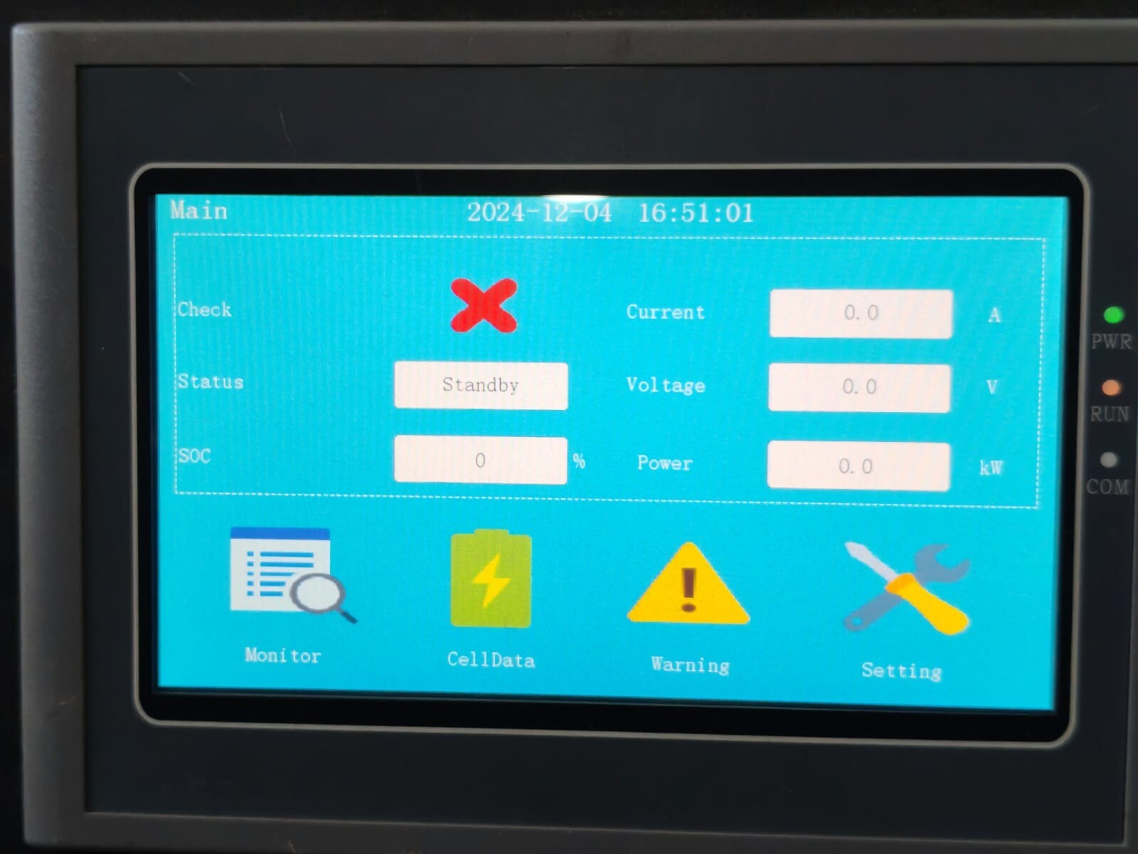GBMS LU-GBMS-D-L CONTROL PANEL