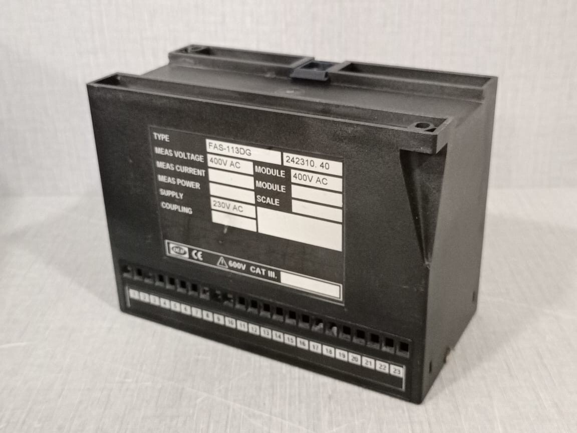 DEIF 242310.40 DEIF FAS-113DG 242310.40 Controller Synchronizer 230VAC 400V 3