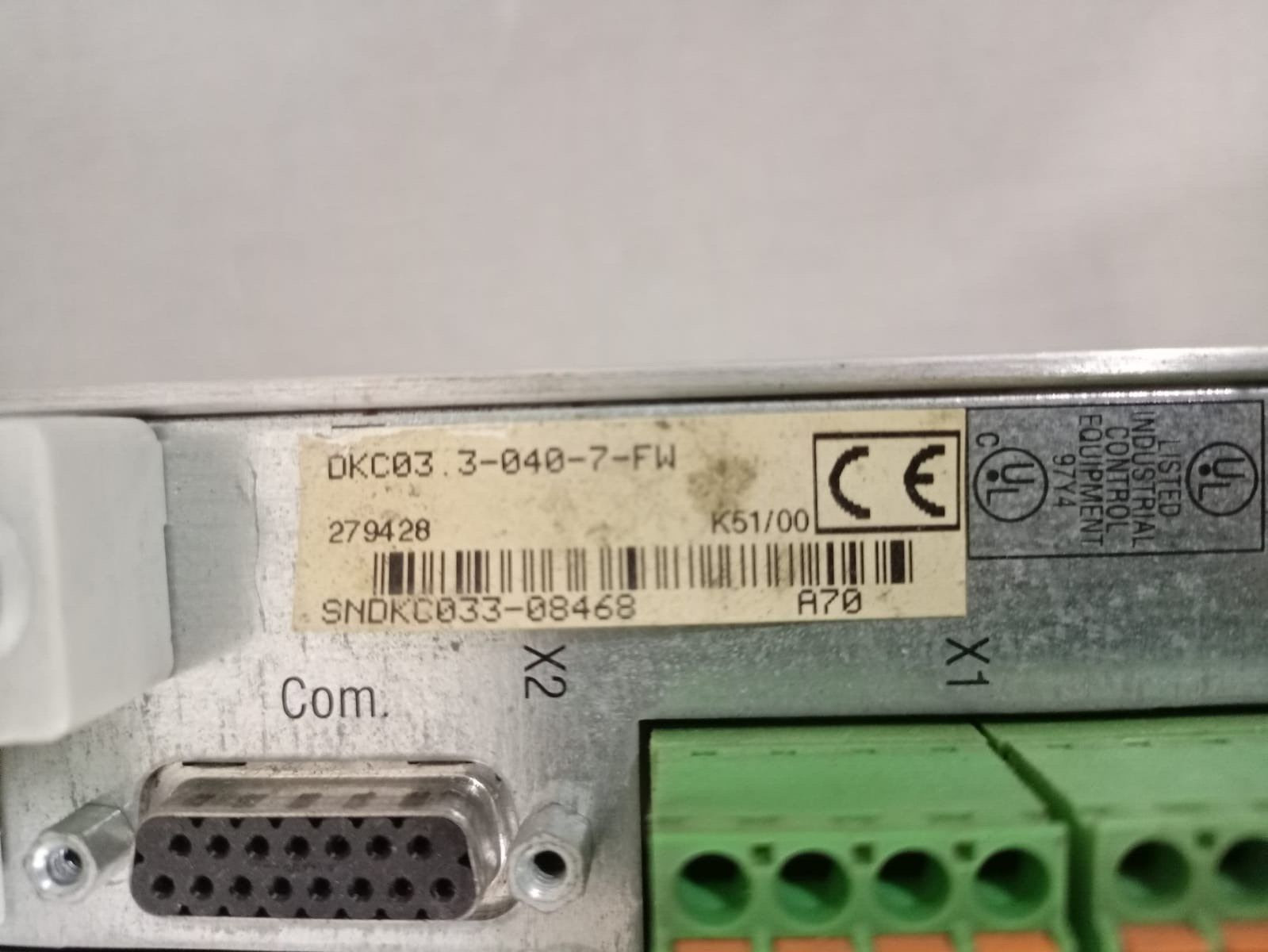 Neutronic FWA-ECODR3-SMT-01VRS-MS Neutronic DKC03.3-040-7-FW EcoDrive FWA-ECODR3-SMT-01VRS-MS 2