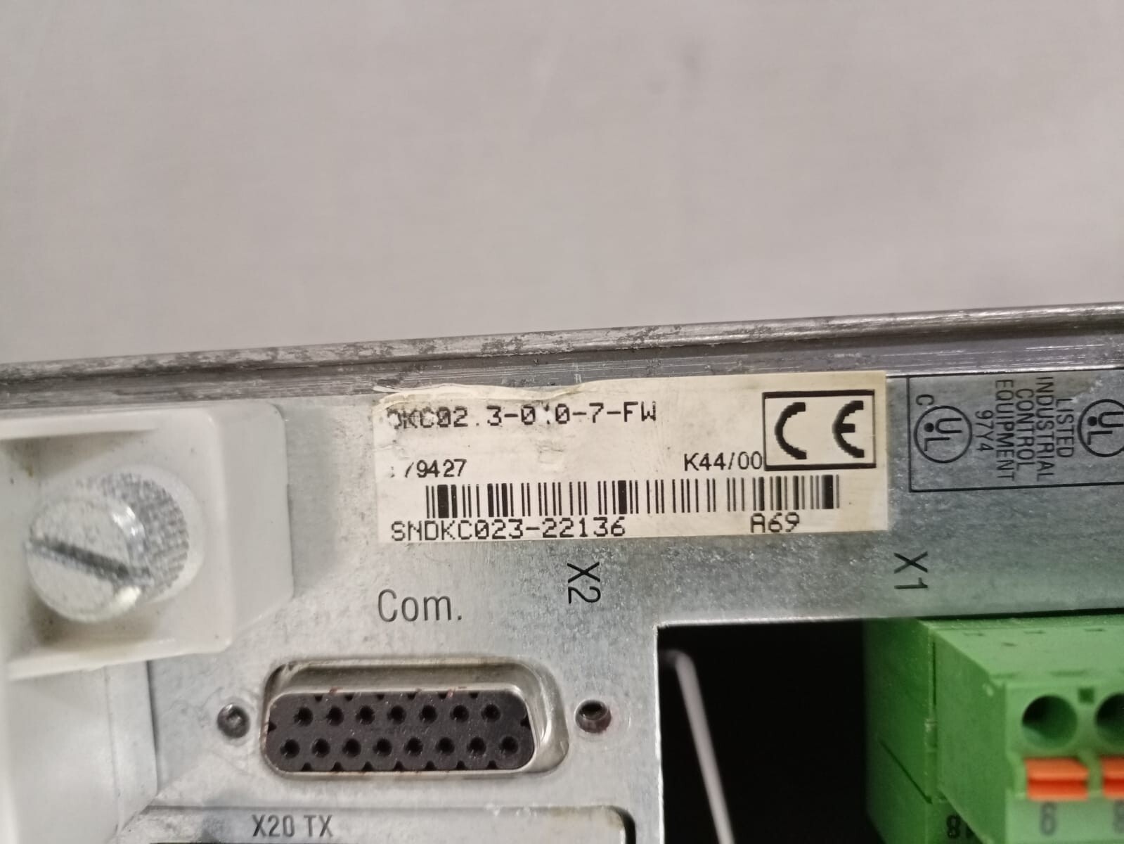 EcoDrive FWA-ECODR3-SMT-01VRS-MS EcoDrive DKC02.3-040-7-FW EcoDrive FWA-ECODR3-SMT-01VRS-MS 9