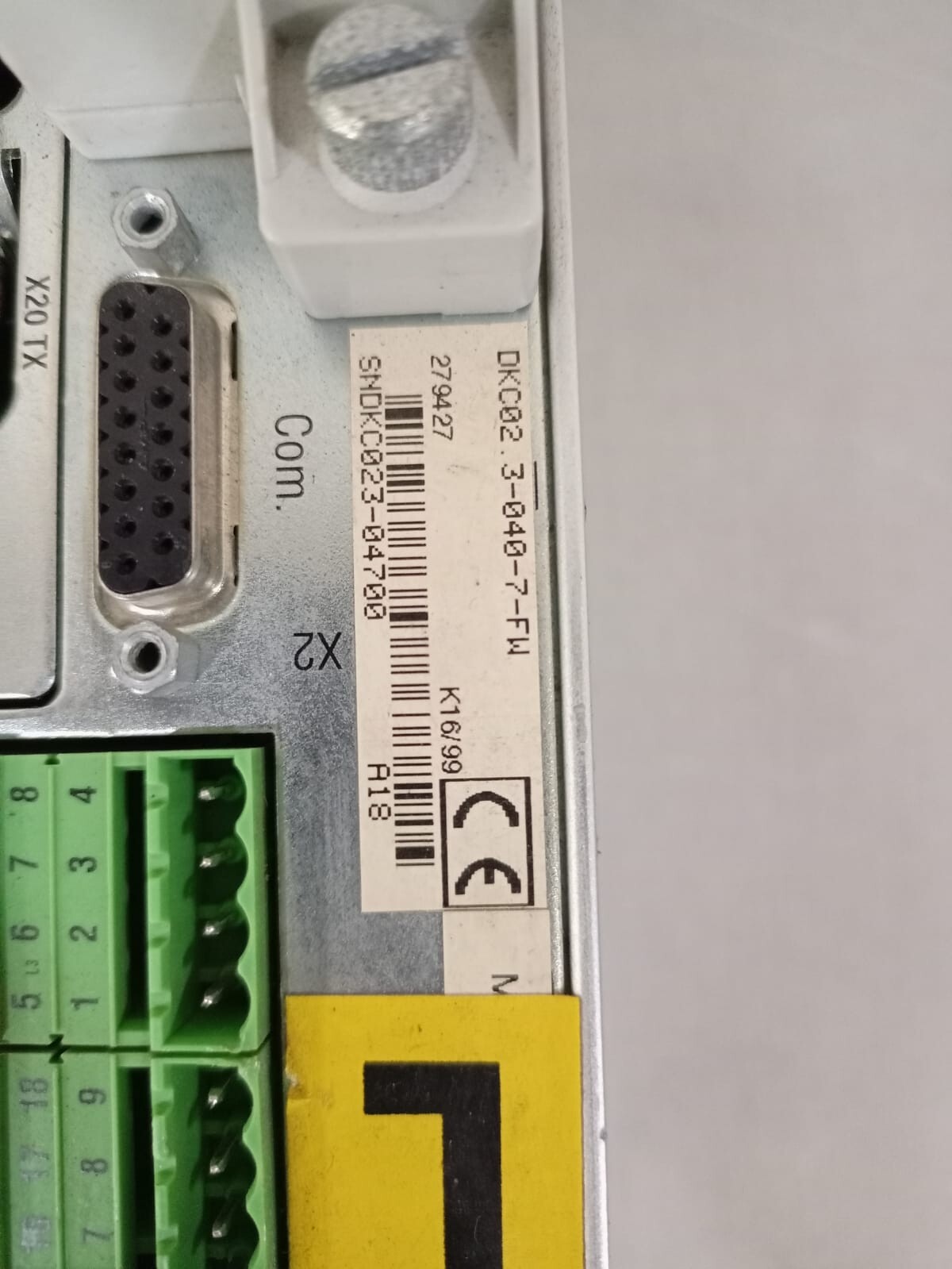 EcoDrive FWA-ECODR3-SMT-01VRS-MS EcoDrive DKC02.3-040-7-FW EcoDrive FWA-ECODR3-SMT-01VRS-MS 7