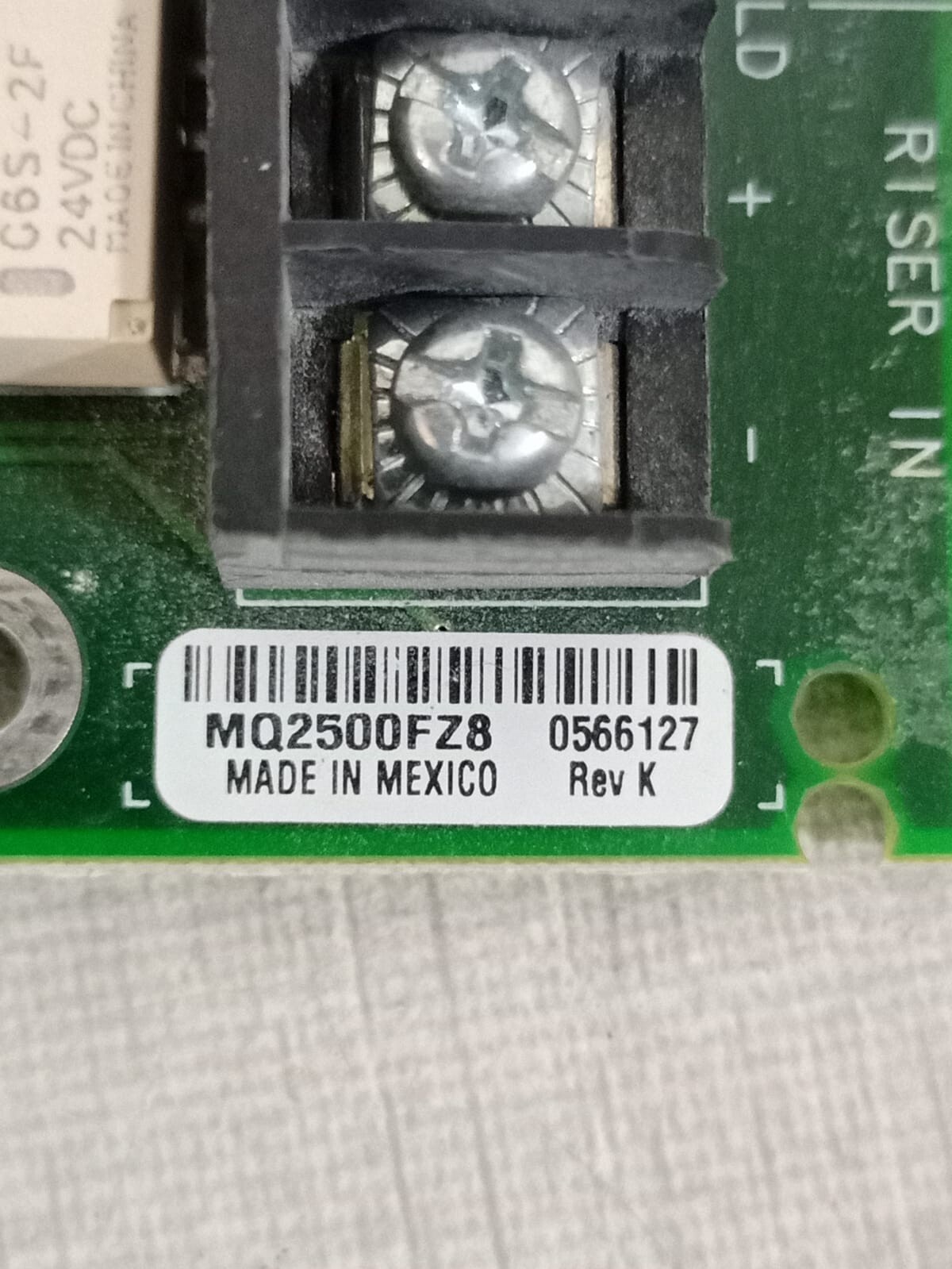 SIMPLEX 0566127 Rev. K SIMPLEX 4100-1272 Circuit Board 0566127 Rev. K 2