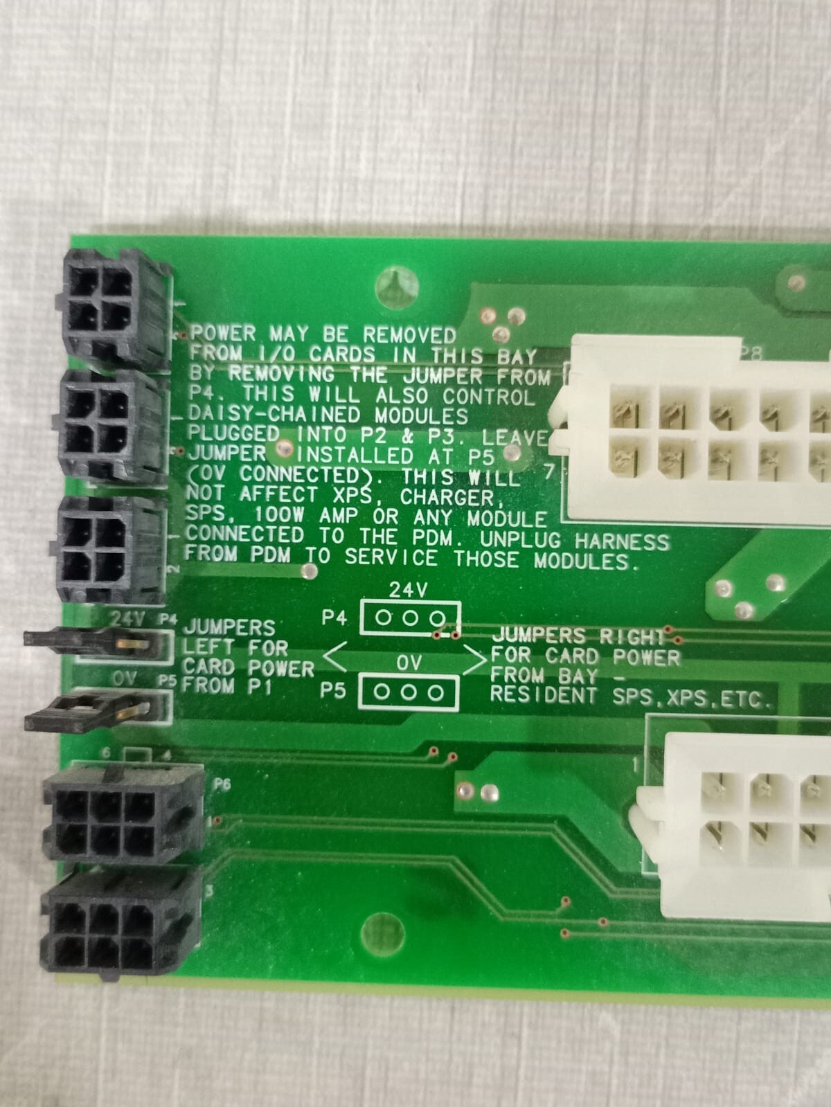 Simplex 566-084 Simplex 566-084 Power Distribution Interface Circuit Panel Board 3
