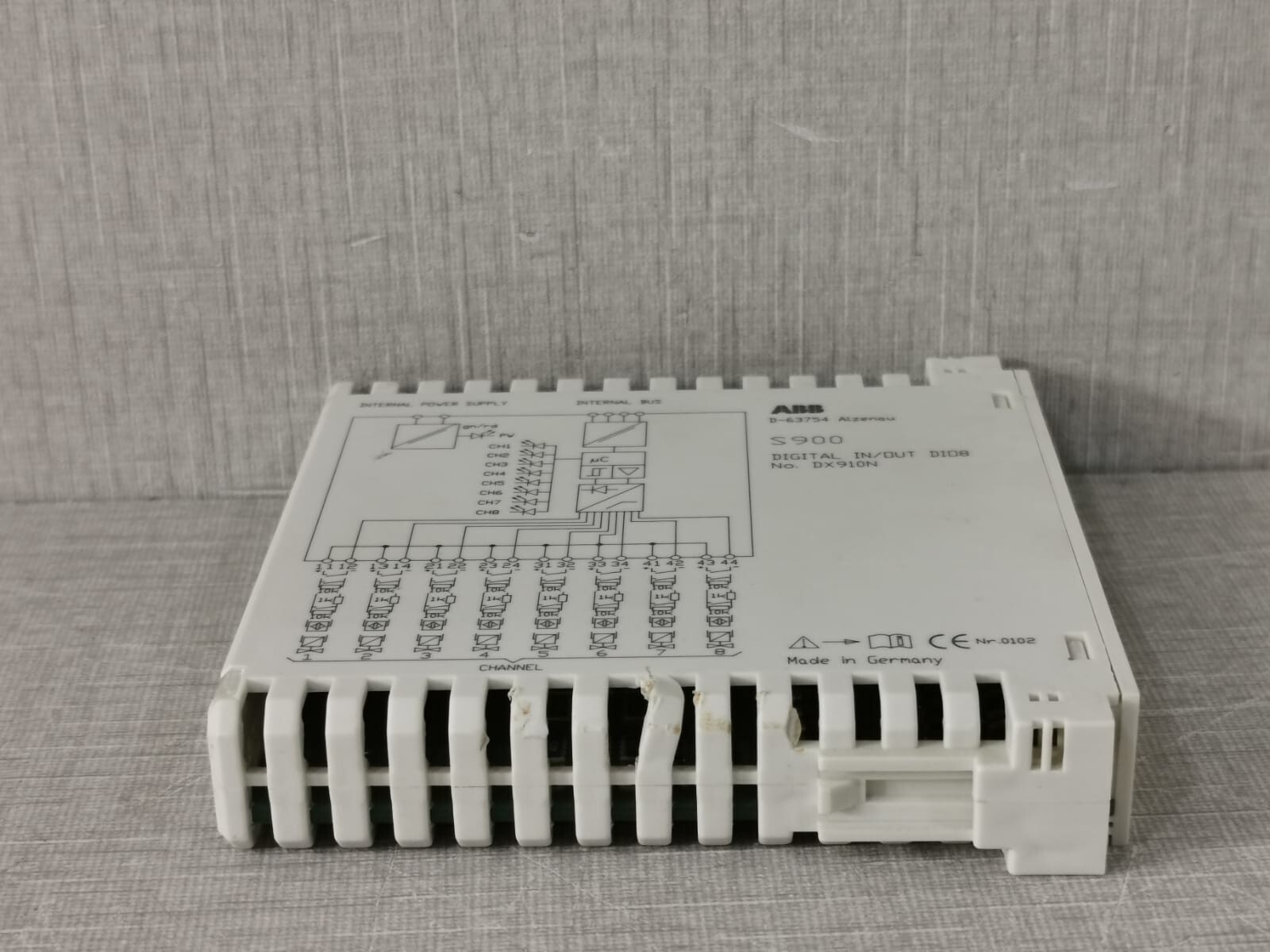 ABB DX910N ABB S900/ DX910N DIGITAL INPUT DIO8 8