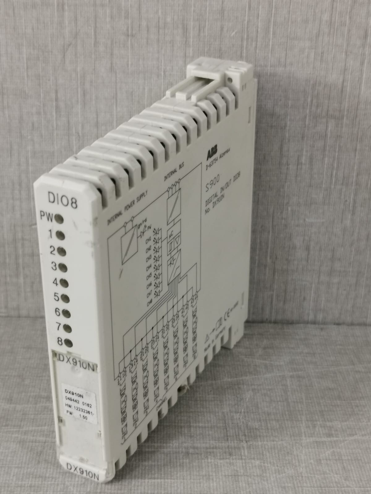 ABB S900/ DX910N DIGITAL INPUT DIO8