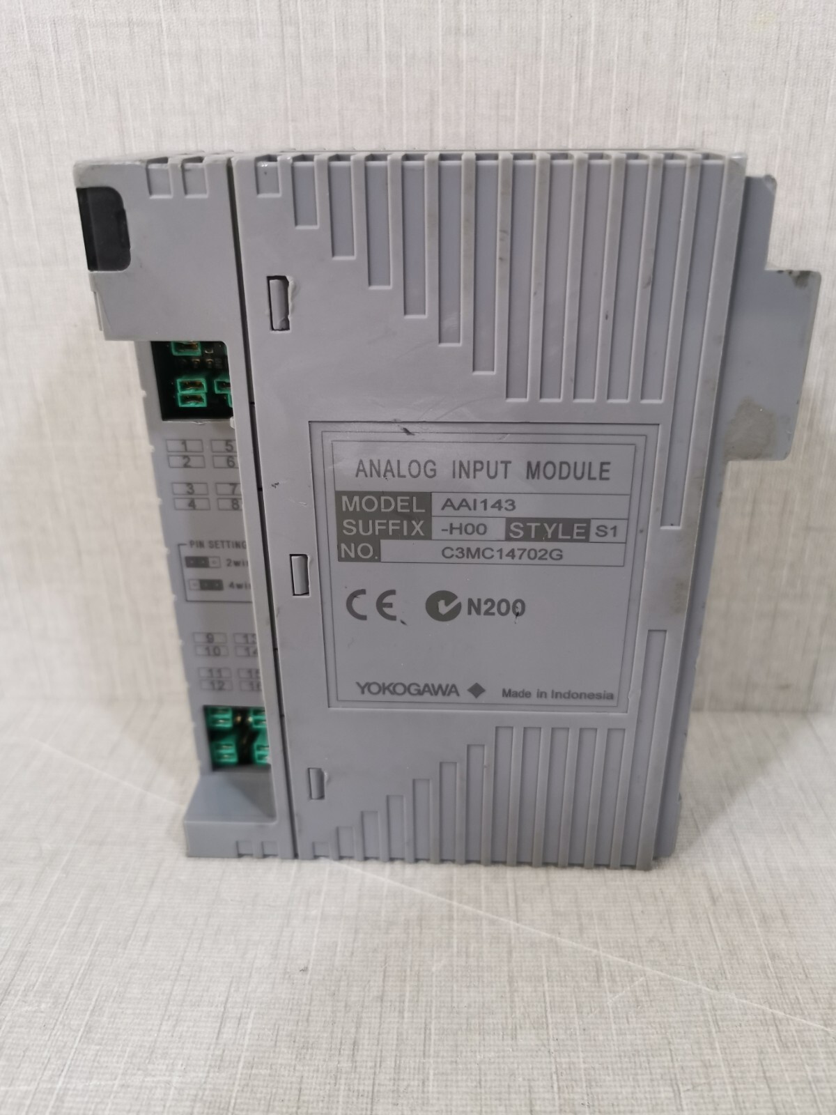 Yokogawa AAI143-H00 S1 YOKOGAWA AAI143 ANALOG INPUT MODULE AAI143-H00 S1 2