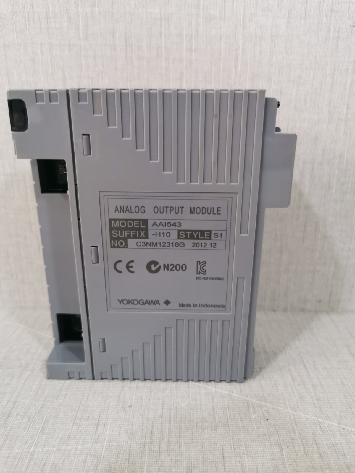 Yokogawa AAI543-H10 S1 YOKOGAWA AAI543 ANALOG OUTPUT MODULE AAI543-H10 S1 3