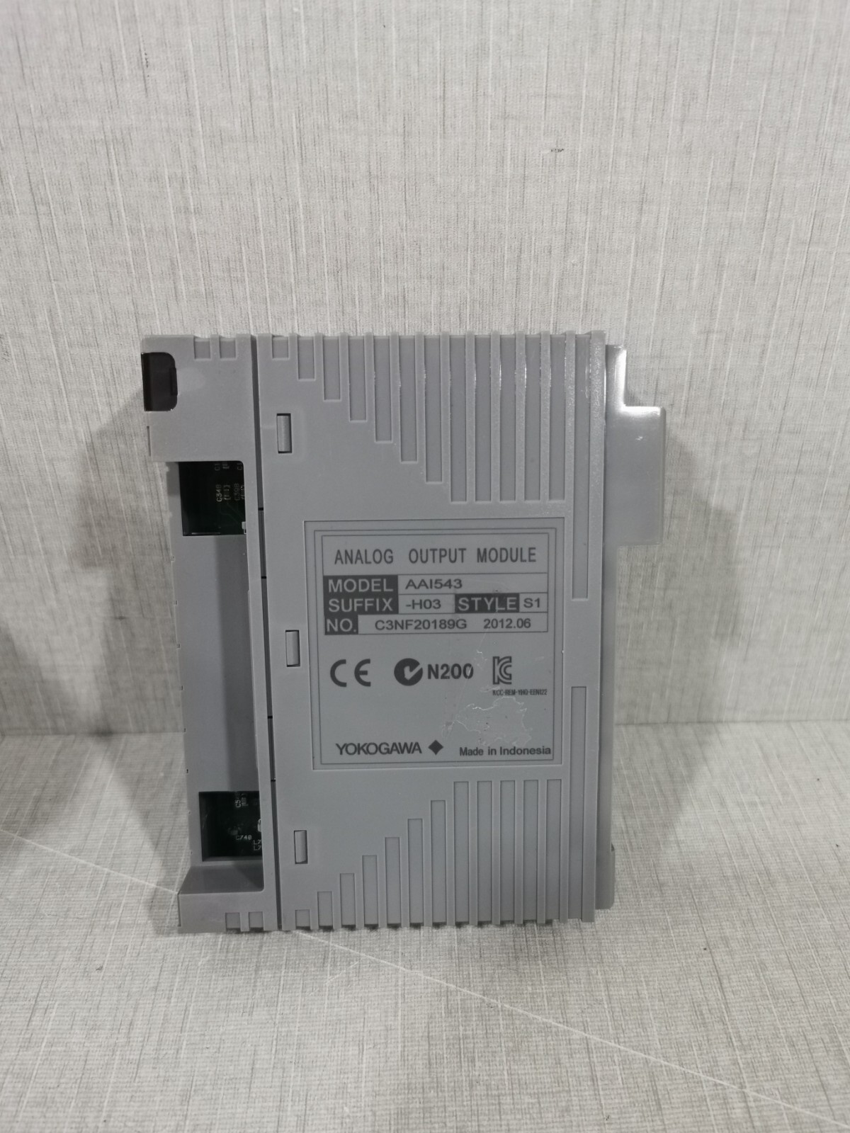 Yokogawa AAI543-H03 S1 YOKOGAWA AAI543 ANALOG OUTPUT MODULE AAI543-H03 S1 3