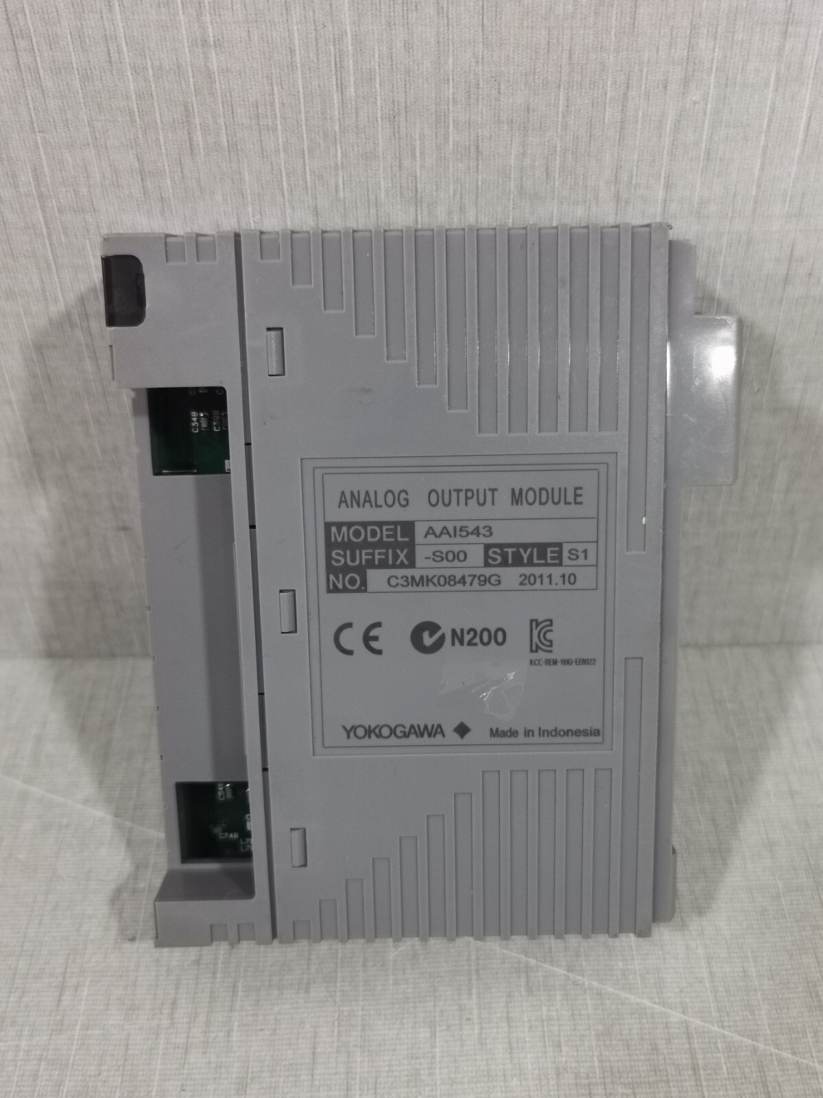 Yokogawa AAI543-S00 S1 YOKOGAWA AAI543 ANALOG OUTPUT MODULE AAI543-S00 S1 2