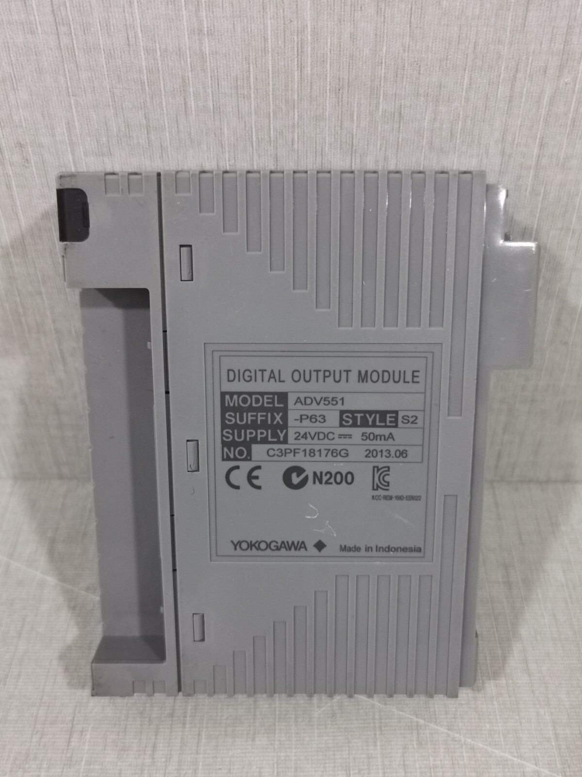 Yokogawa ADV551-P63 S2 YOKOGAWA ADV551 DIGITAL OUTPUT MODULE ADV551-P63 S2 2