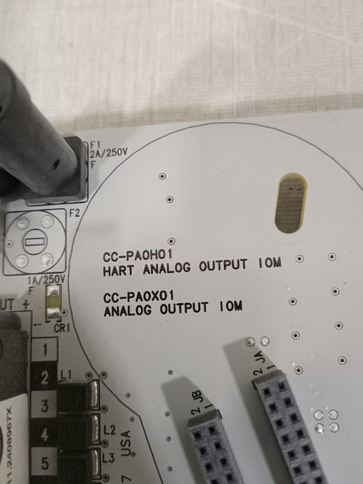 Honeywell 51405043-175 Honeywell CC-TA0X01 ANALOG OUTPUT 51308351-175 6