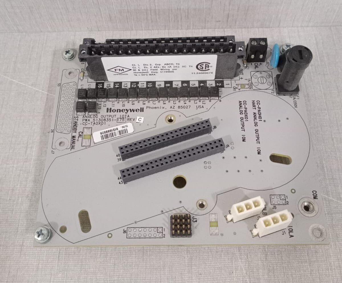 Honeywell CC-TA0X01 ANALOG OUTPUT 51308351-175