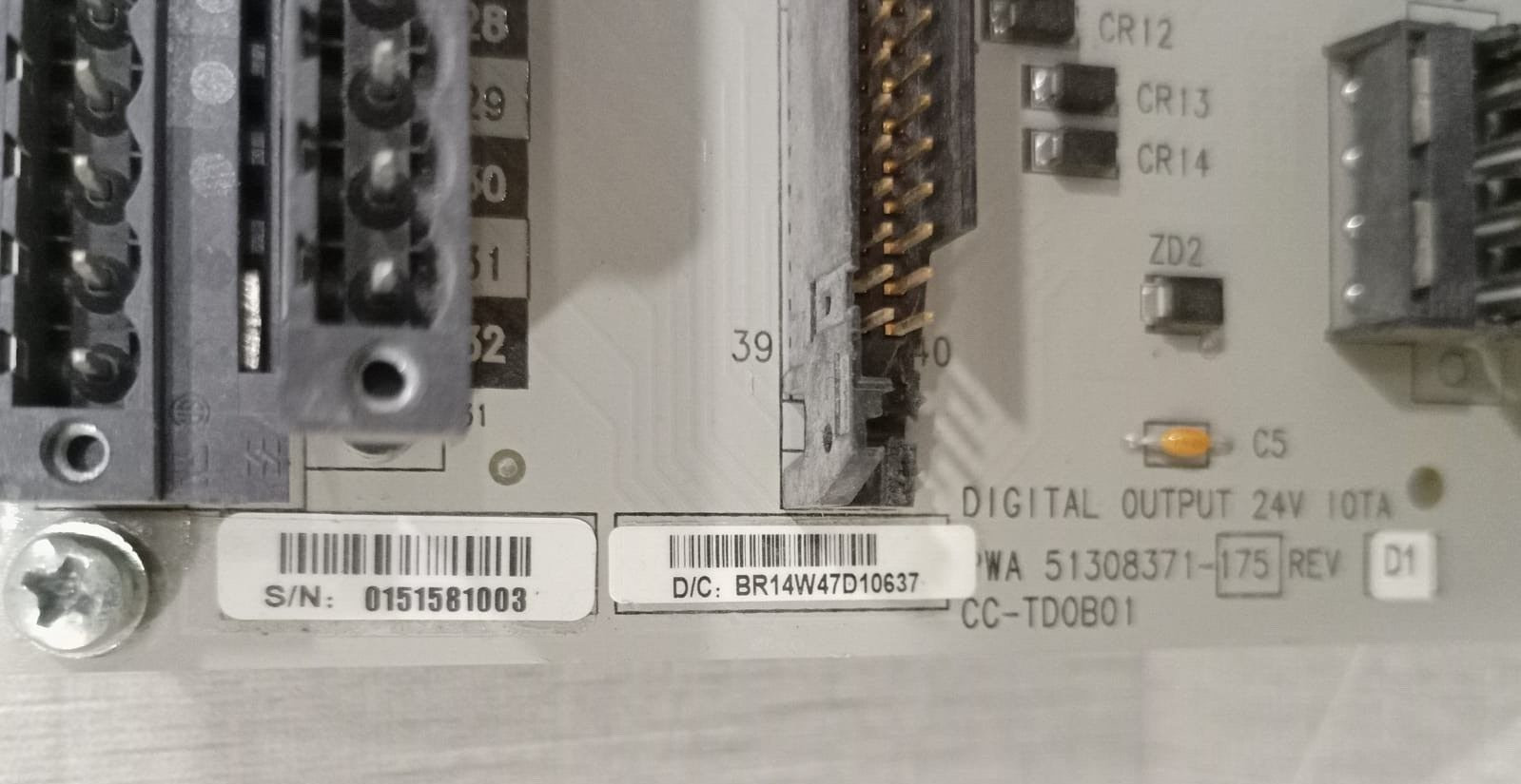 Honeywell 51308371-175 REV D1 Honeywell CC-TD0B01 DIGITAL OUTPUT 51308371-175 REV D1 10