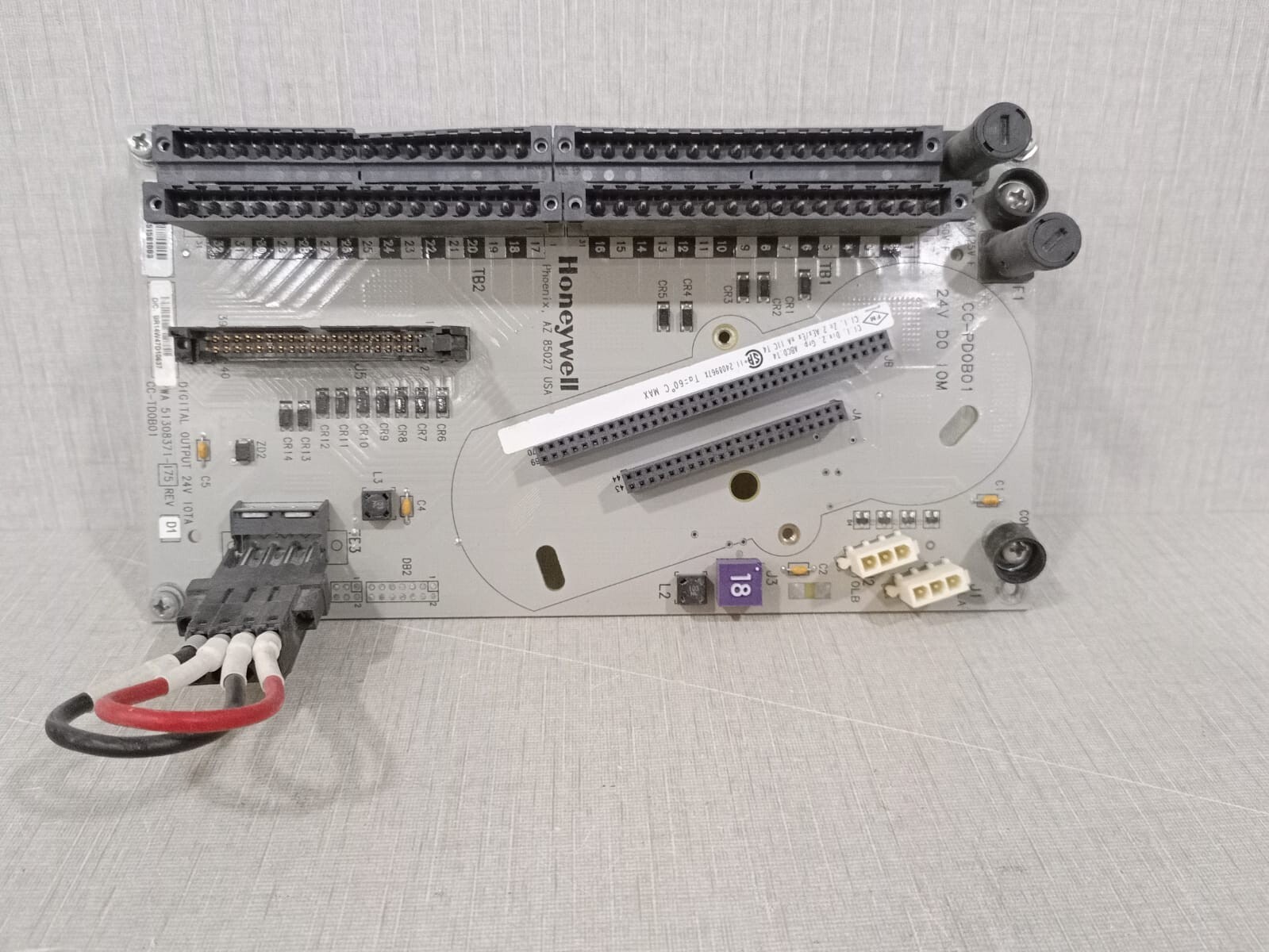 Honeywell CC-TD0B01 DIGITAL OUTPUT 51308371-175 REV D1