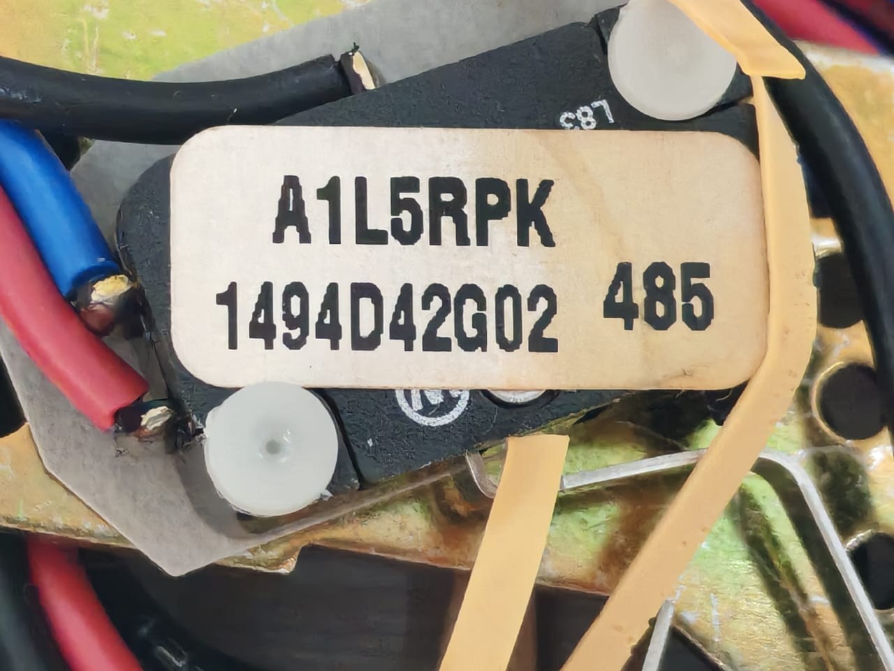 Eaton A1L5RPK Eaton A1L5RPK Auxilliary Switch 1494D42G02 2