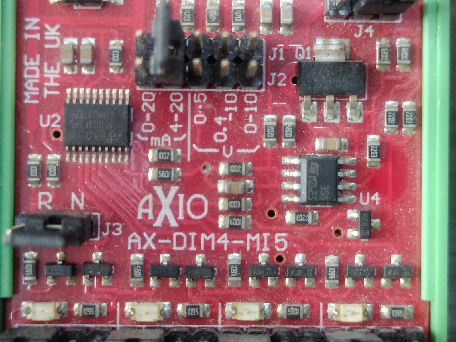 AXIO AX-DIM4-MI5 AXIO AX-DIM4-MI5 Four Channel Digital Input Multiplexer‏ 2