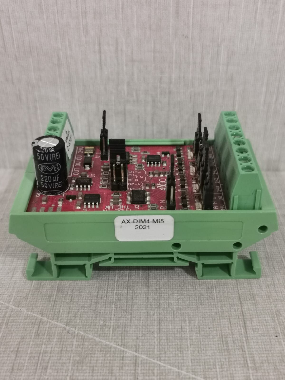 AXIO AX-DIM4-MI5 AXIO AX-DIM4-MI5 Four Channel Digital Input Multiplexer‏ 6
