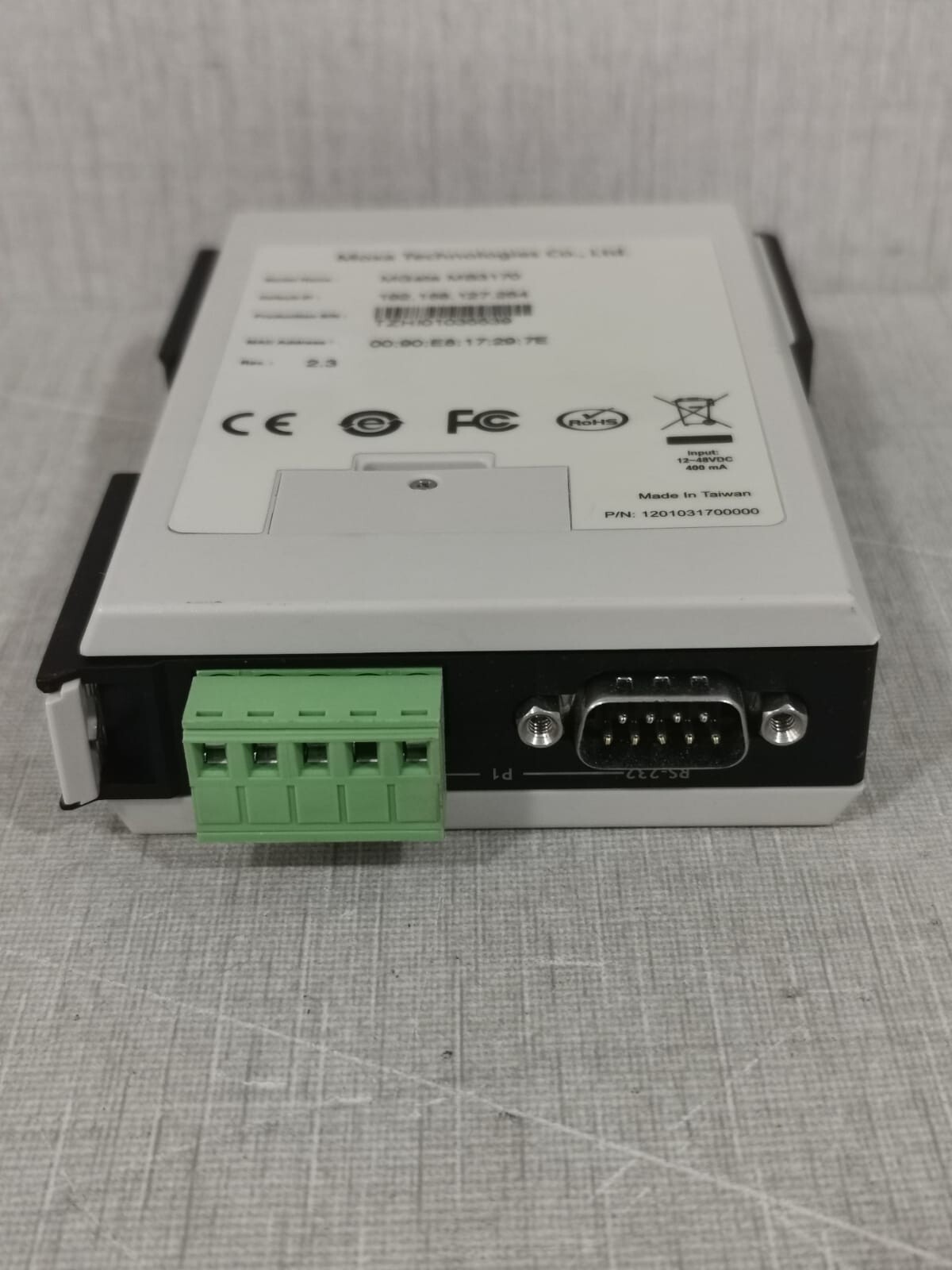MOXA MGate MB3170 MOXA MGate MB3170 5