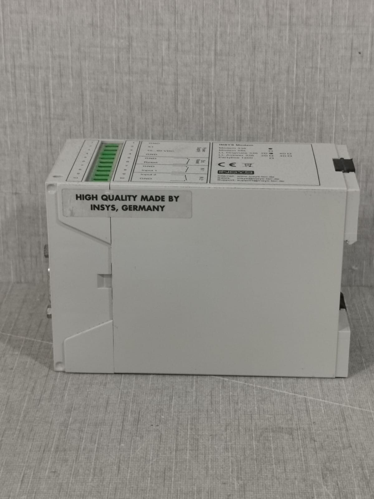 INSYS Modem 336 Insys Modem 336 RJ-45/Line | RS-232 4